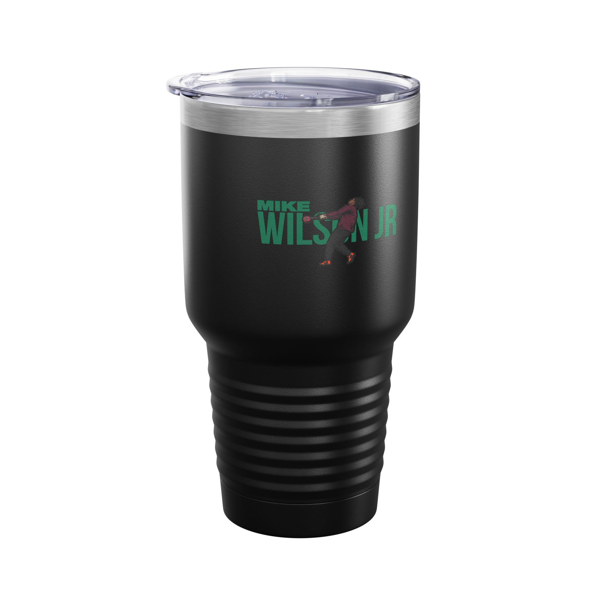 30oz Tumbler — character_player_name in Black