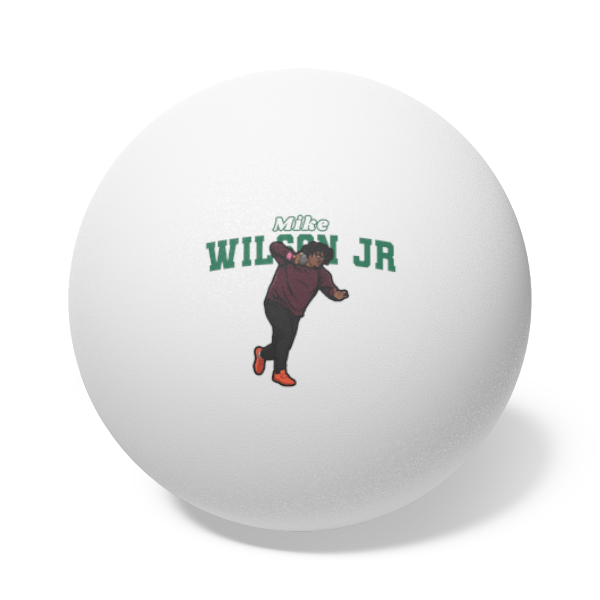 Ping Pong Balls, 6 pcs — character_name_arch in White