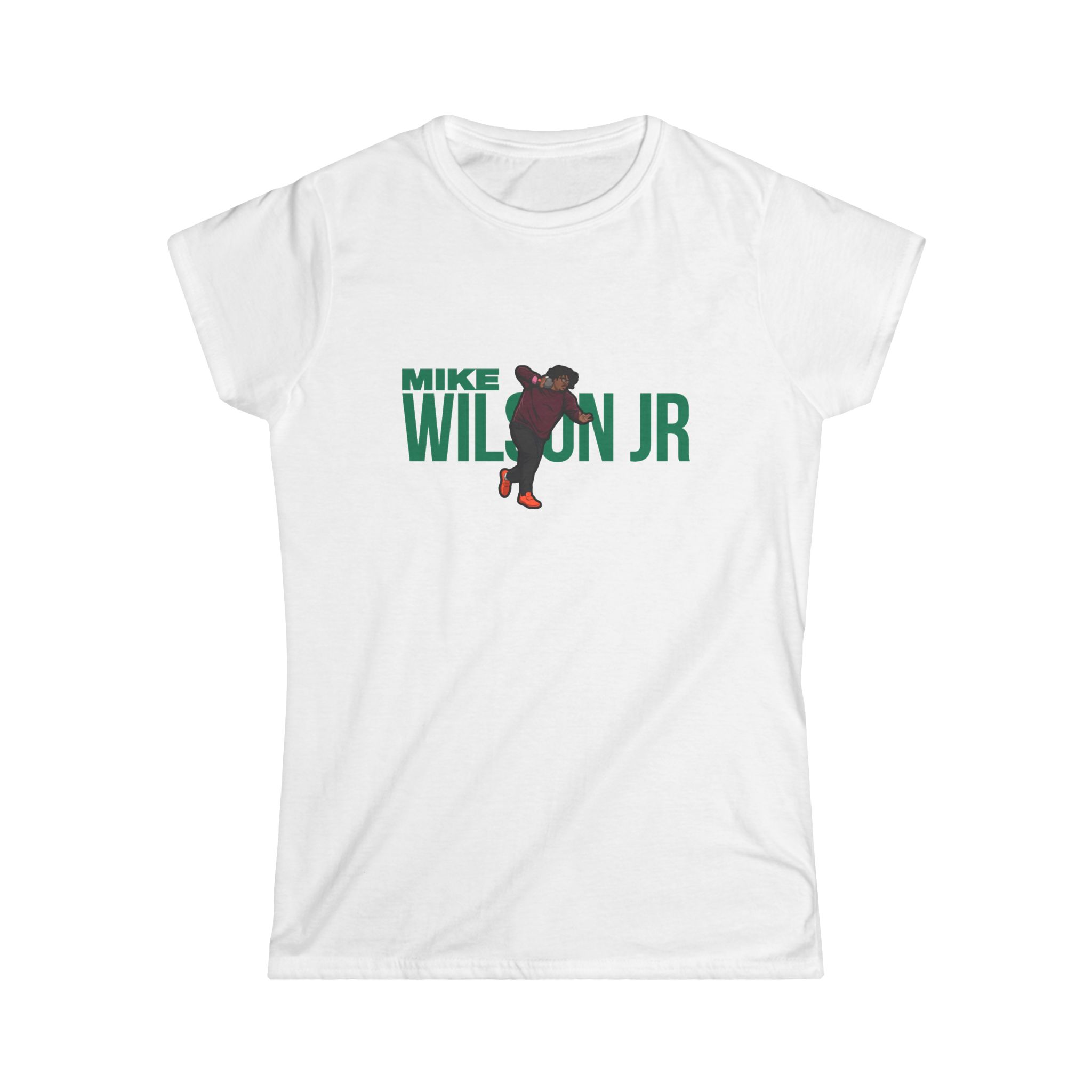Women's Softstyle Tee — character_player_name in White
