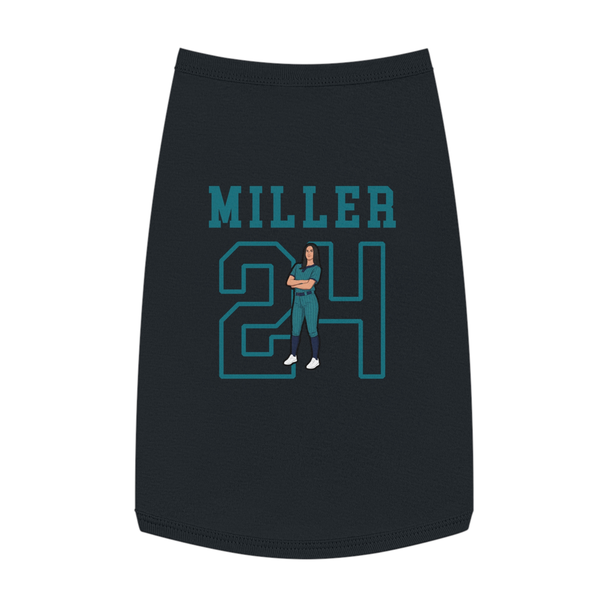Pet Tank Top — character_shirsey in Black