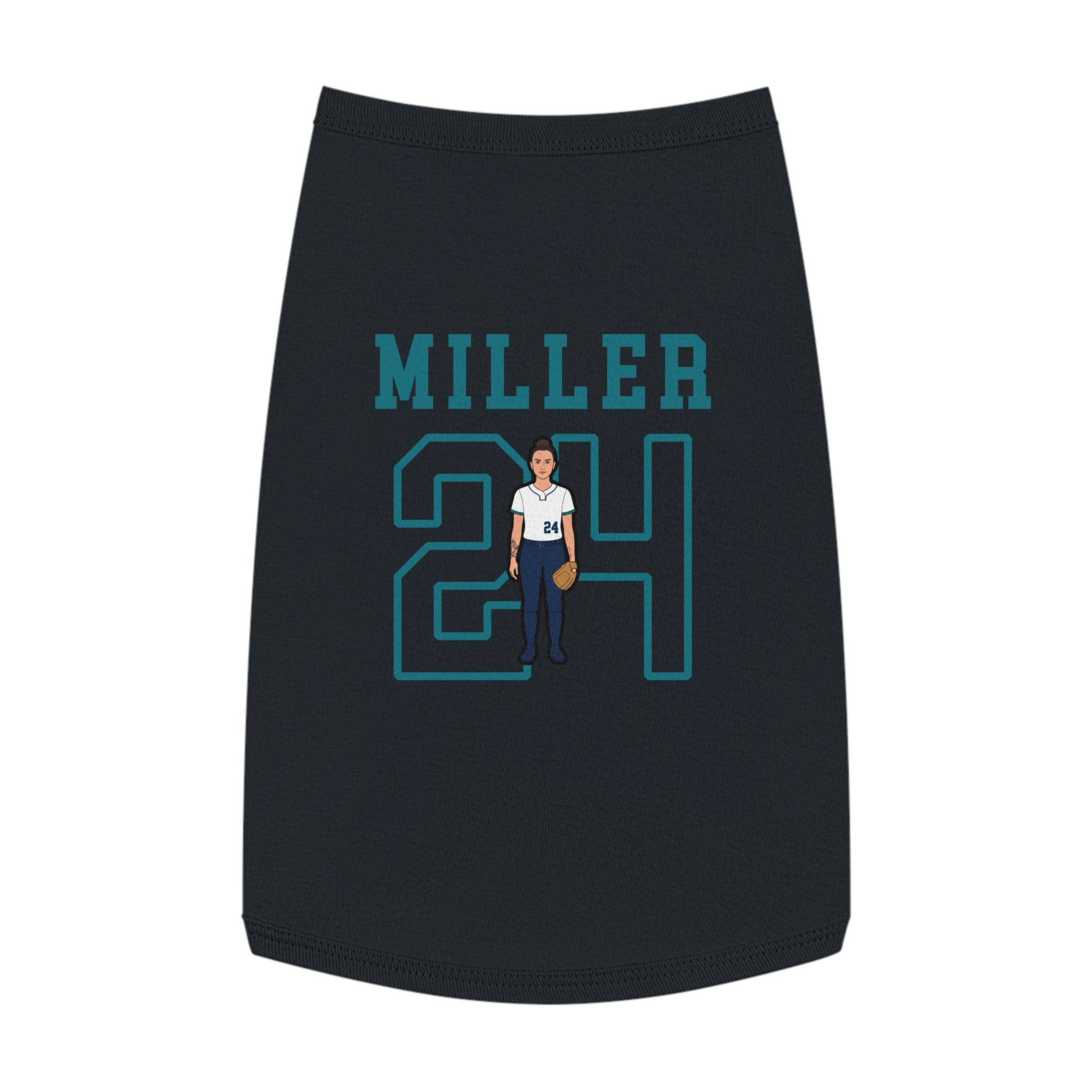 Pet Tank Top — character_shirsey in Black