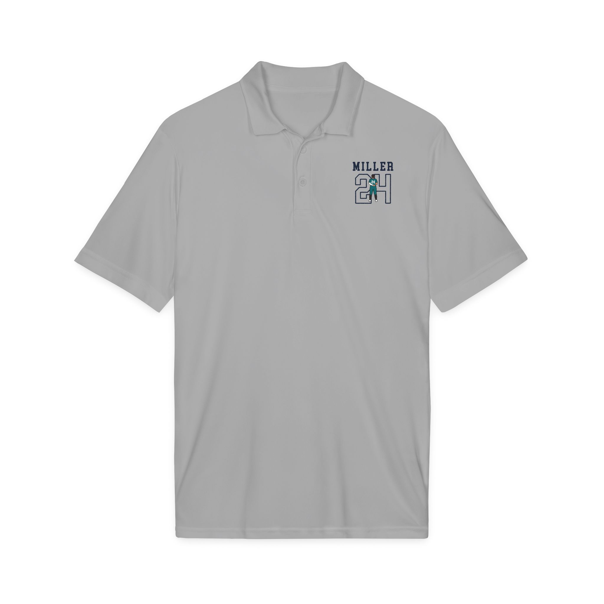 Polo — character_shirsey in Silver