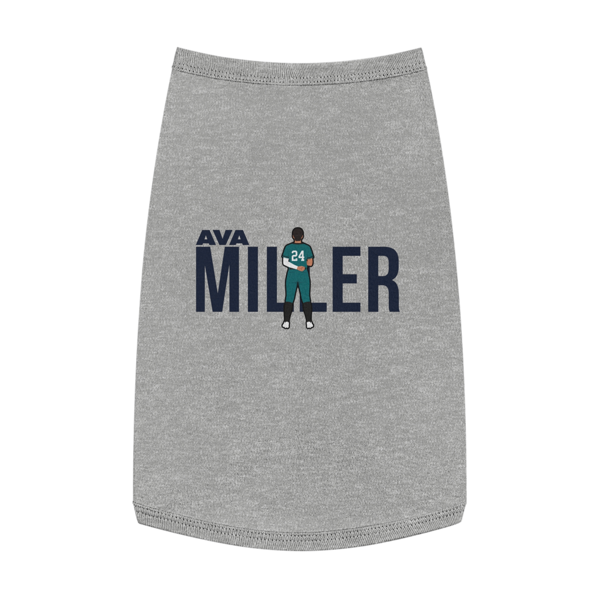 Pet Tank Top — character_player_name in White