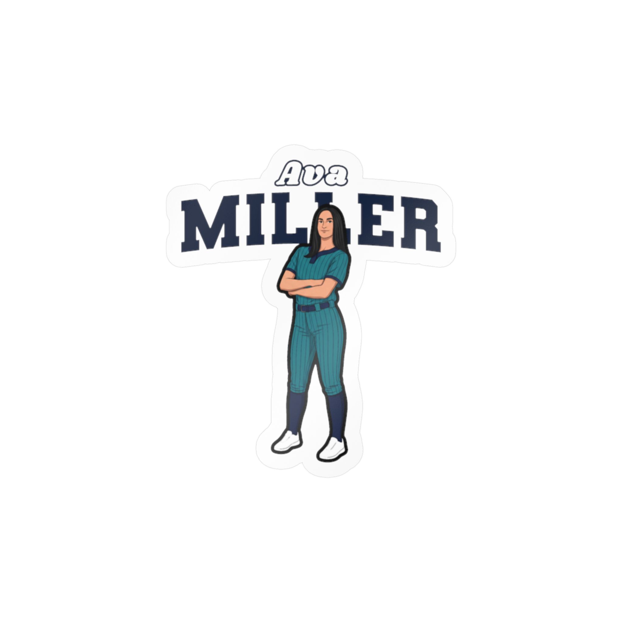 Vinyl Sticker — character_name_arch in Classic