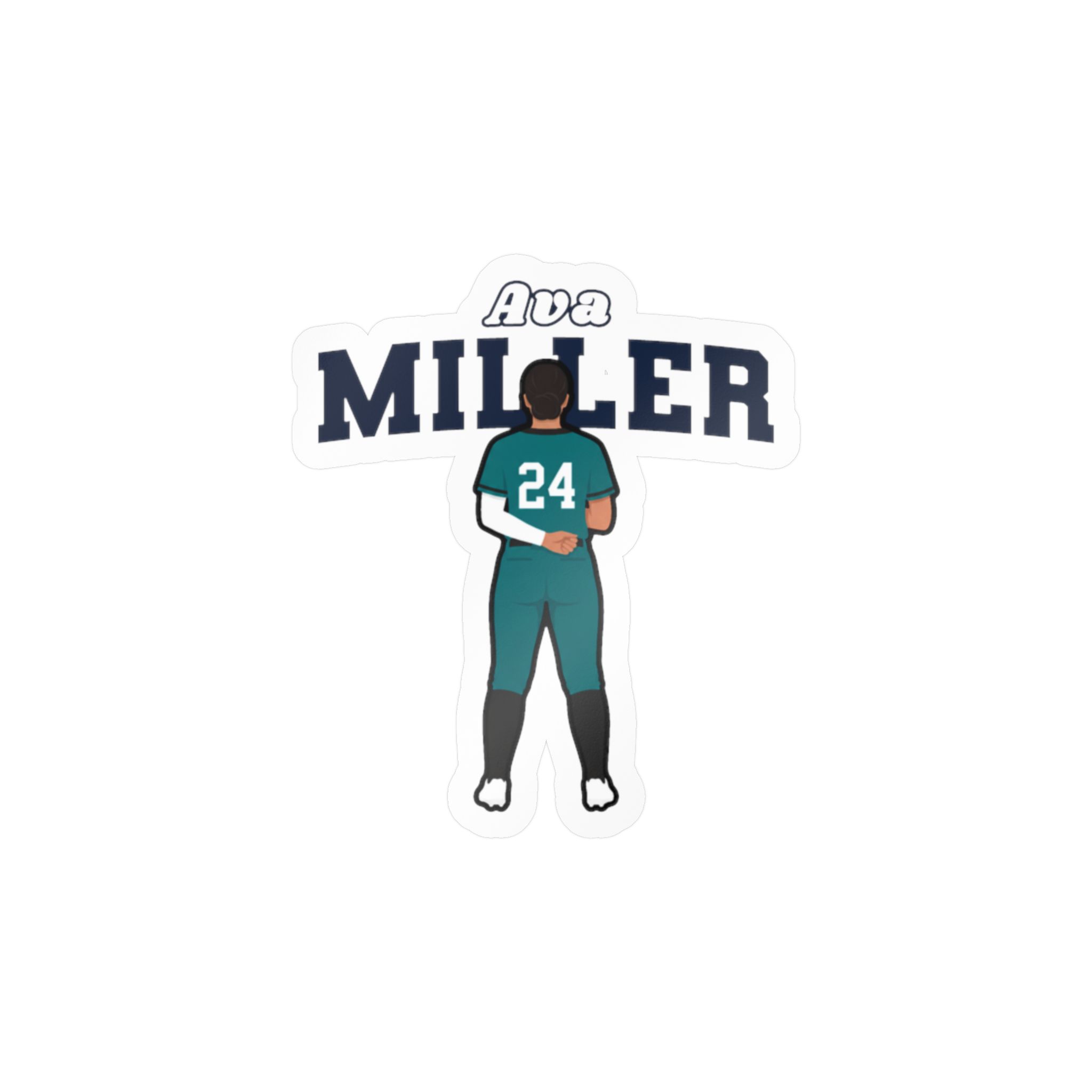 Vinyl Sticker — character_name_arch in Classic