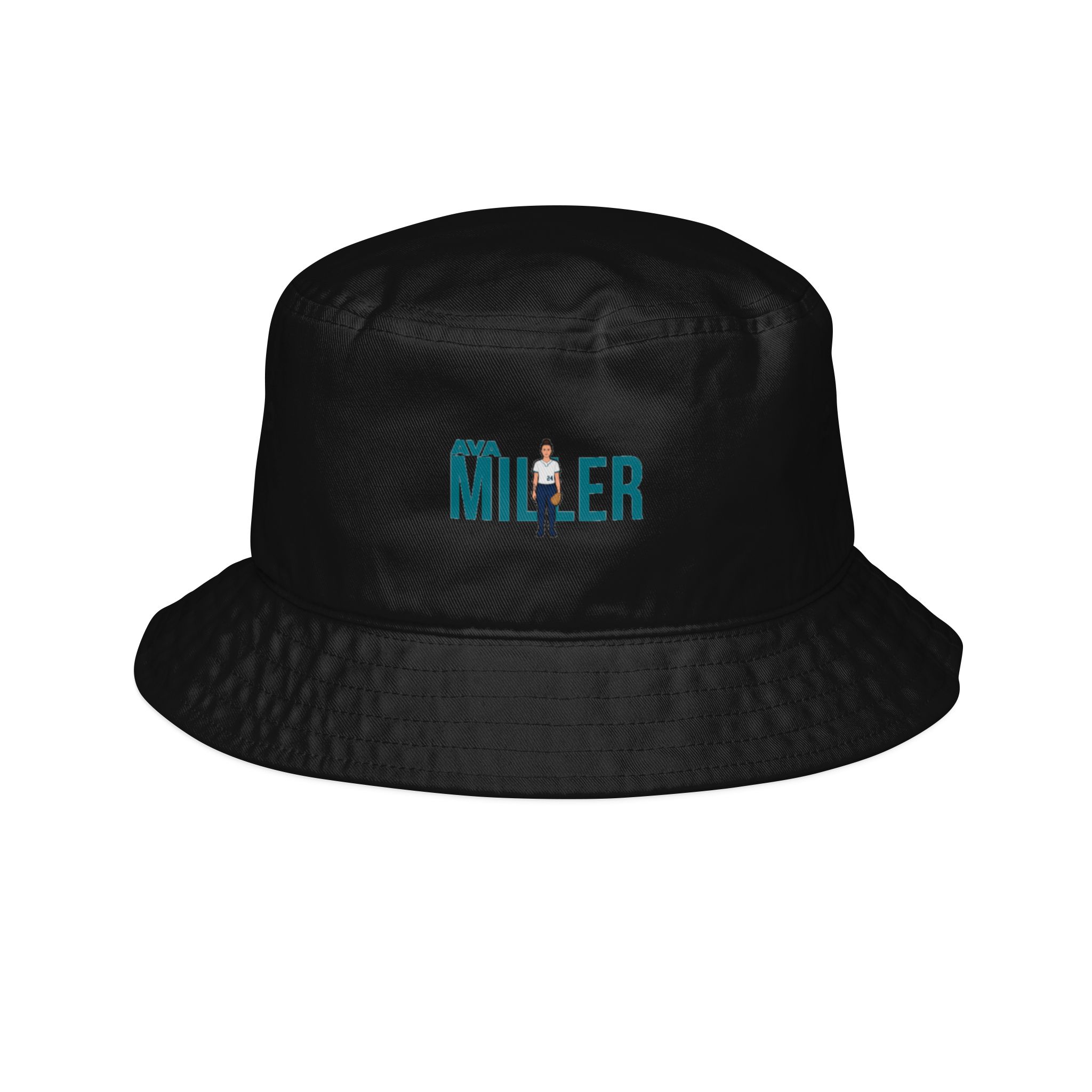 Bucket Hat — character_player_name in Black