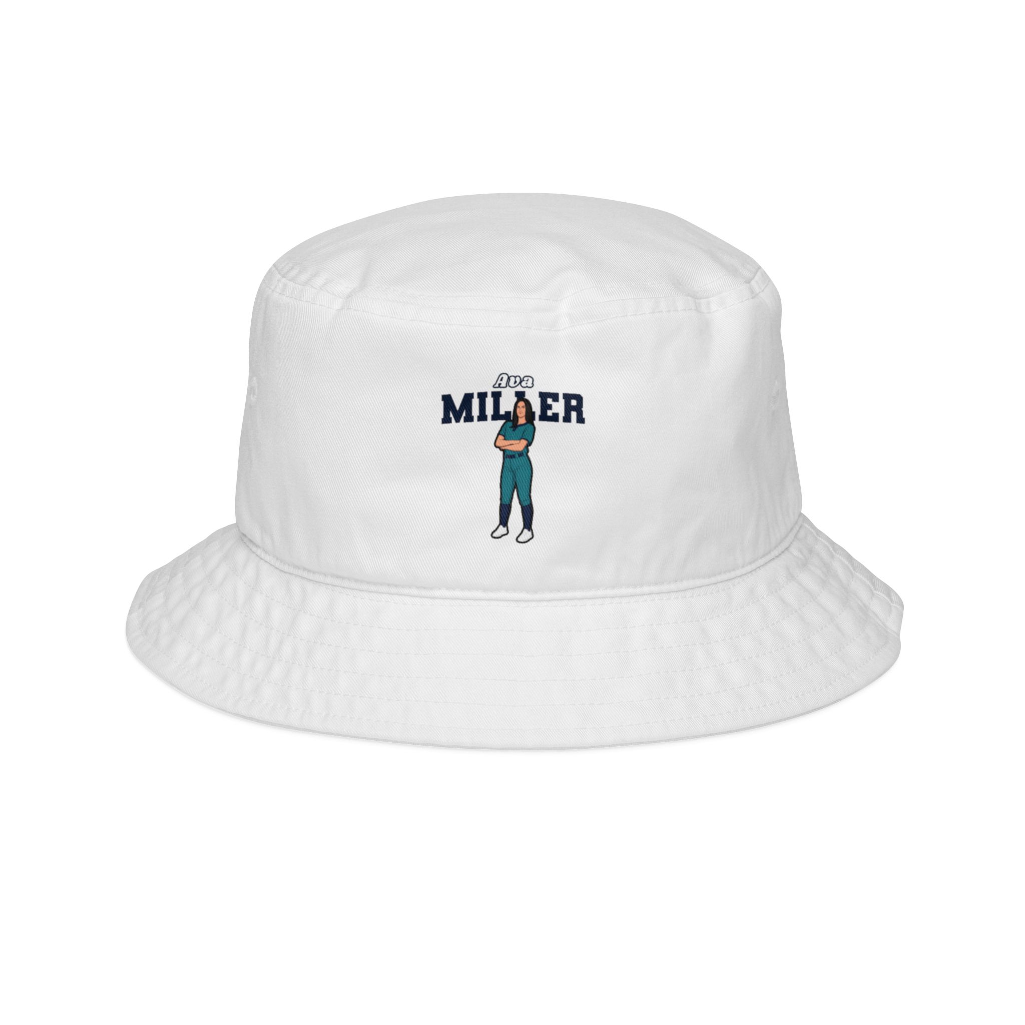Bucket Hat — character_name_arch in White