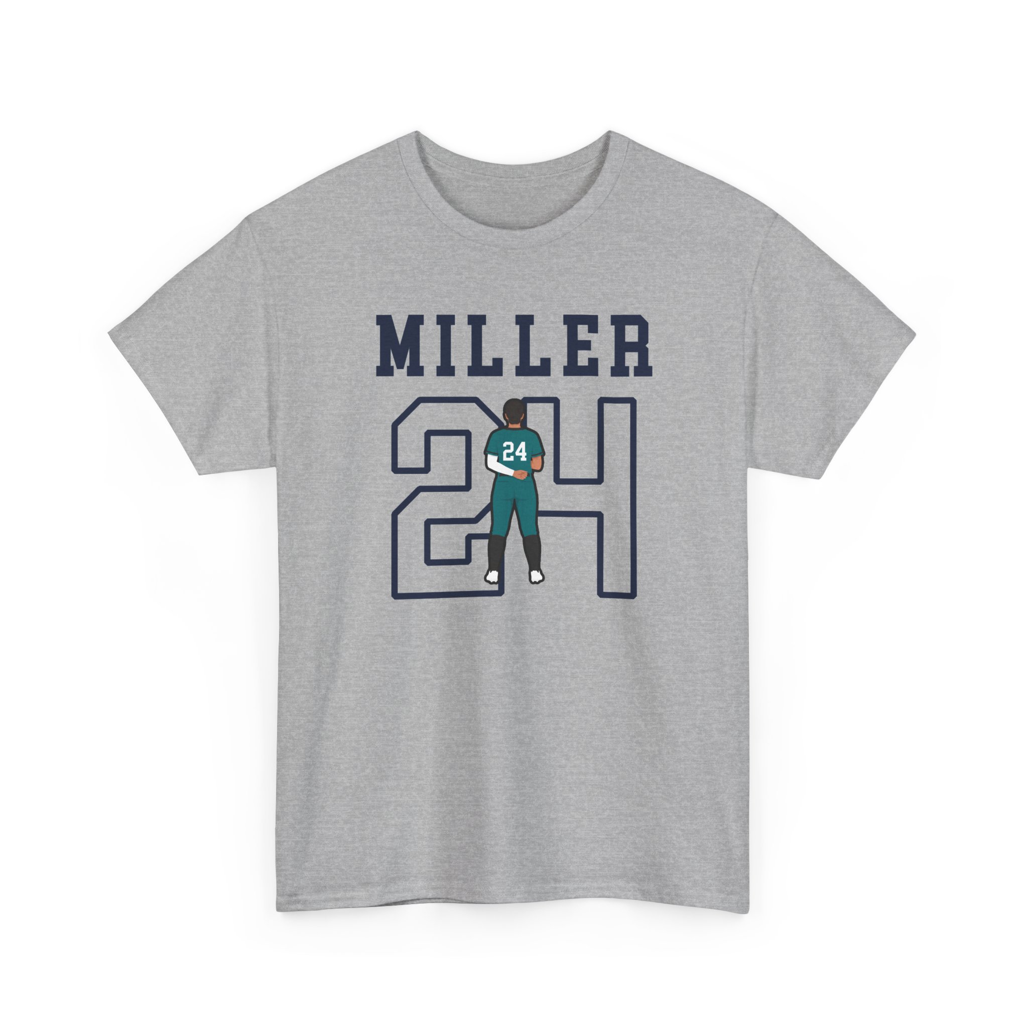 Tee — character_shirsey in Grey
