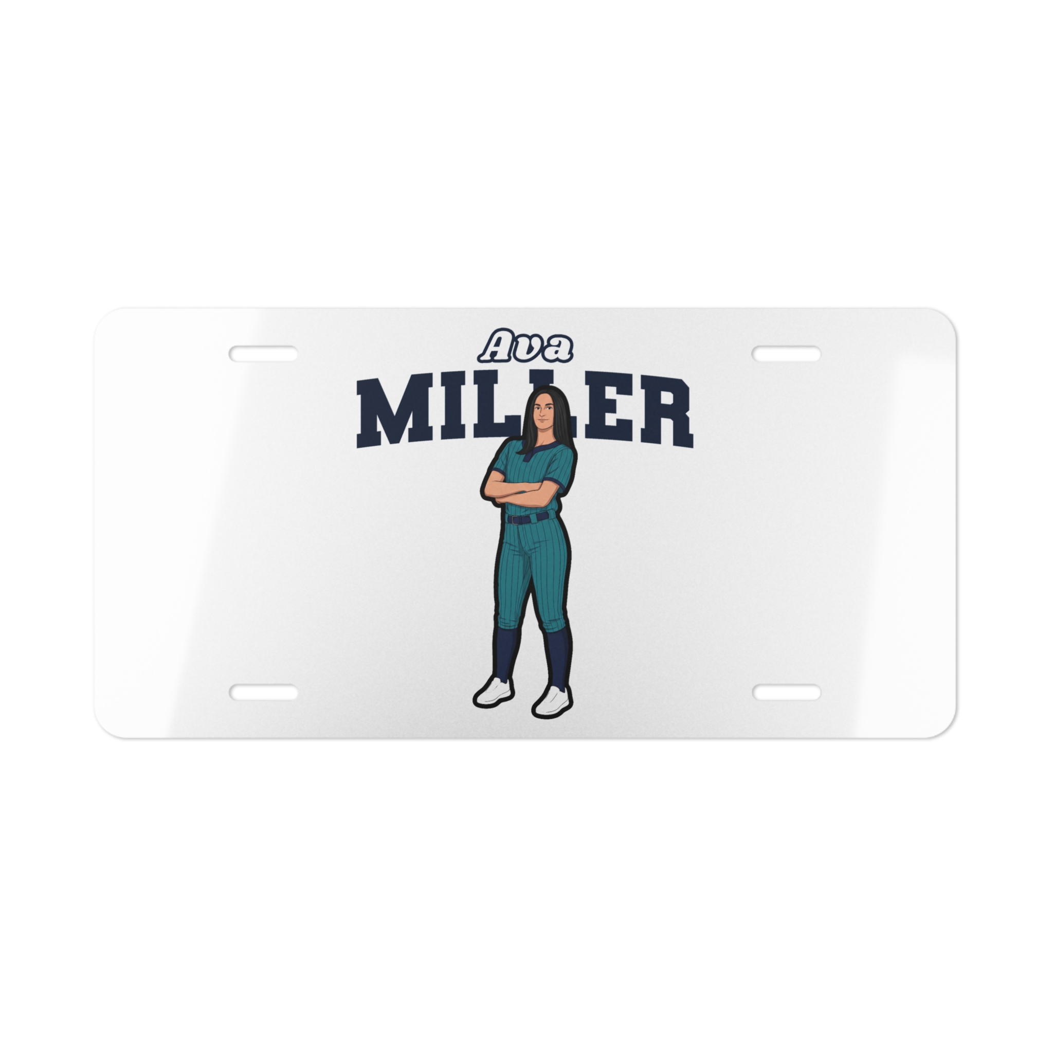 License Plate — character_name_arch in Classic
