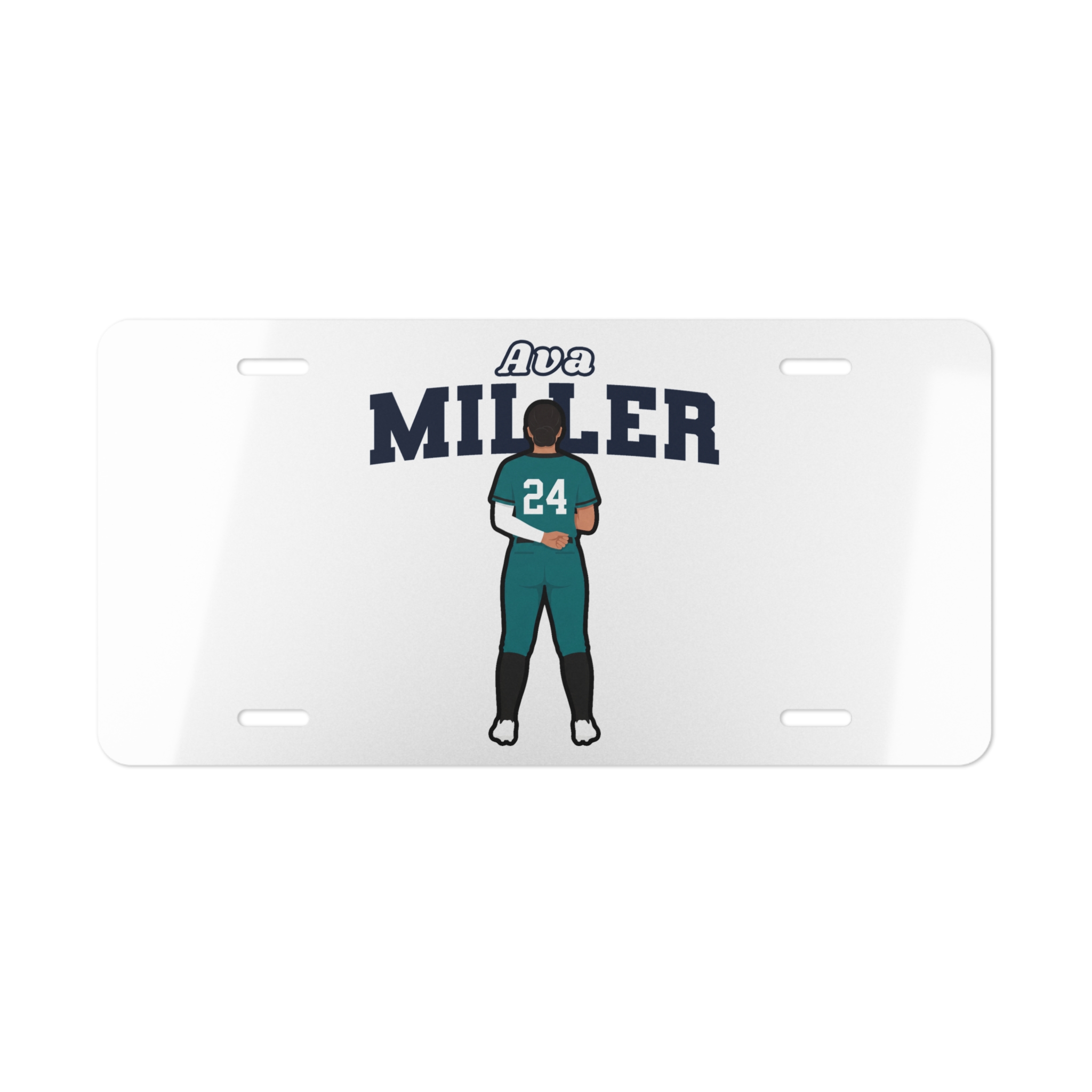 License Plate — character_name_arch in Classic