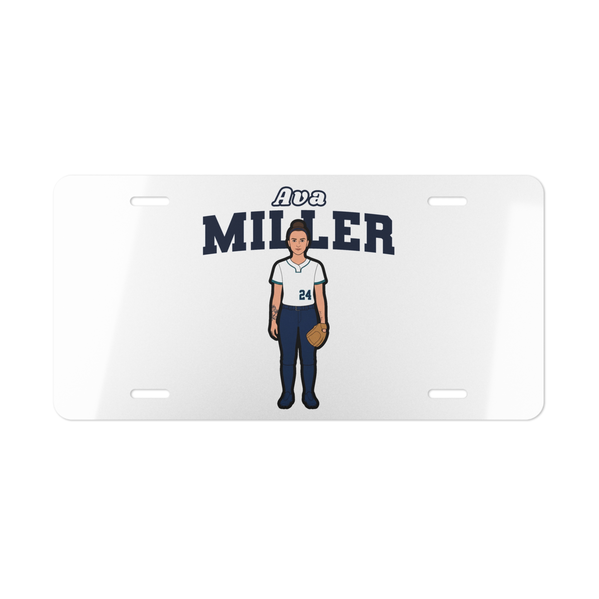 License Plate — character_name_arch in Classic