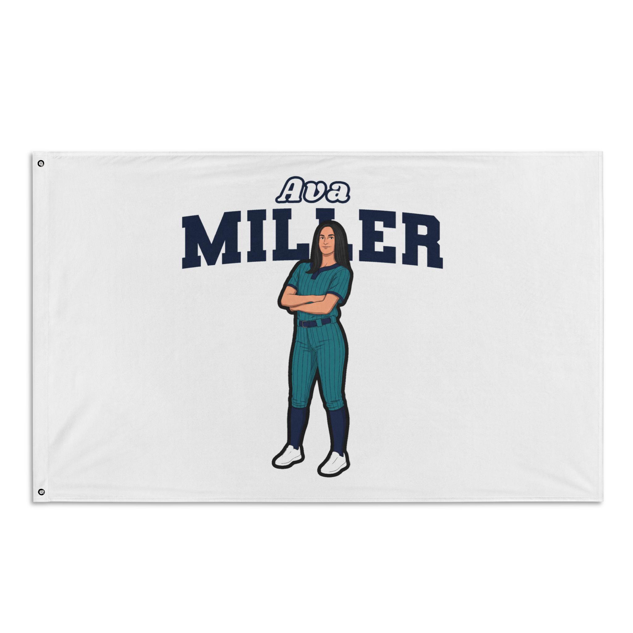 Flag (35 × 56 in) — character_name_arch in Classic