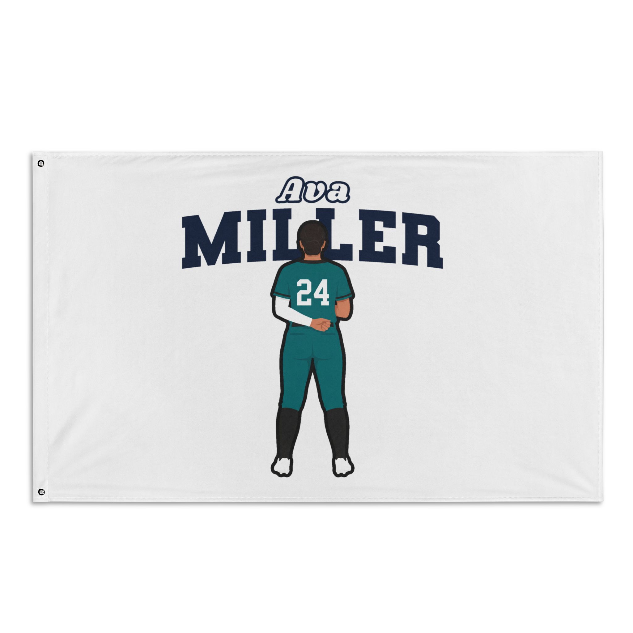 Flag (35 × 56 in) — character_name_arch in Classic