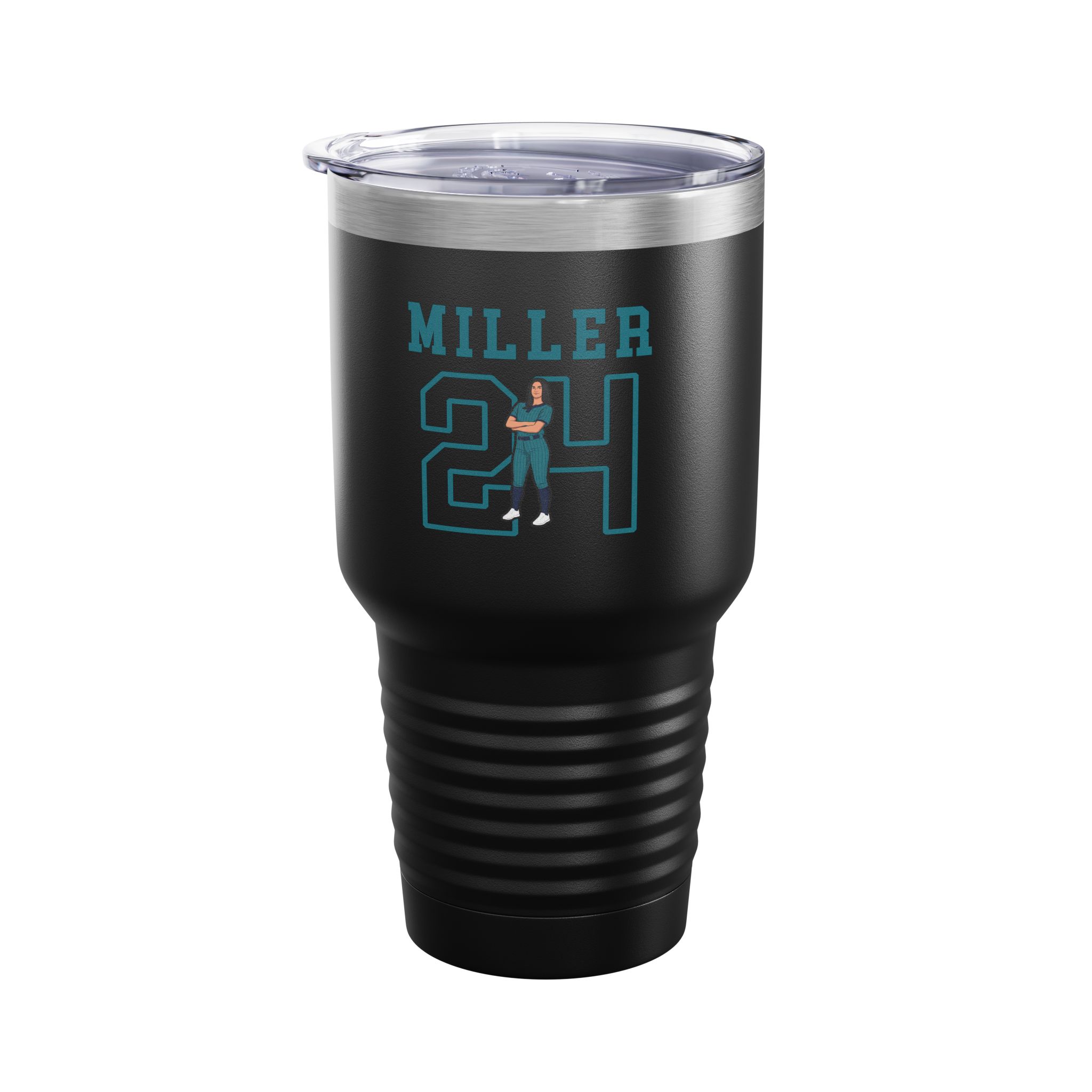 30oz Tumbler — character_shirsey in Black