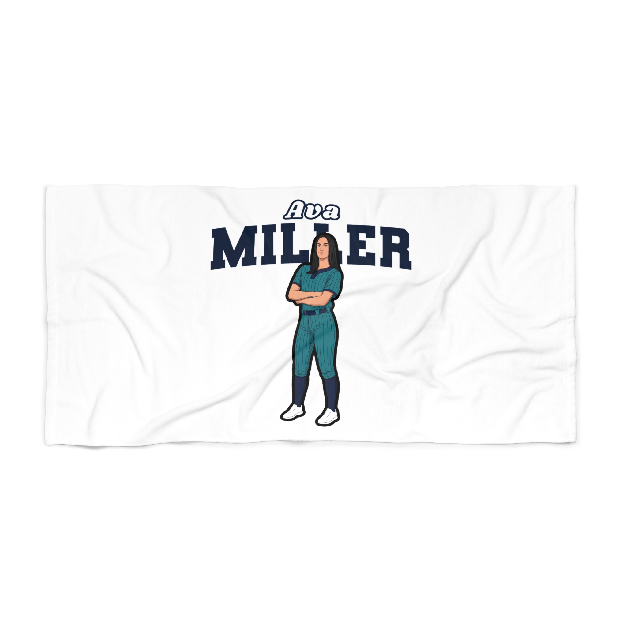 Beach Towel — character_name_arch in Classic