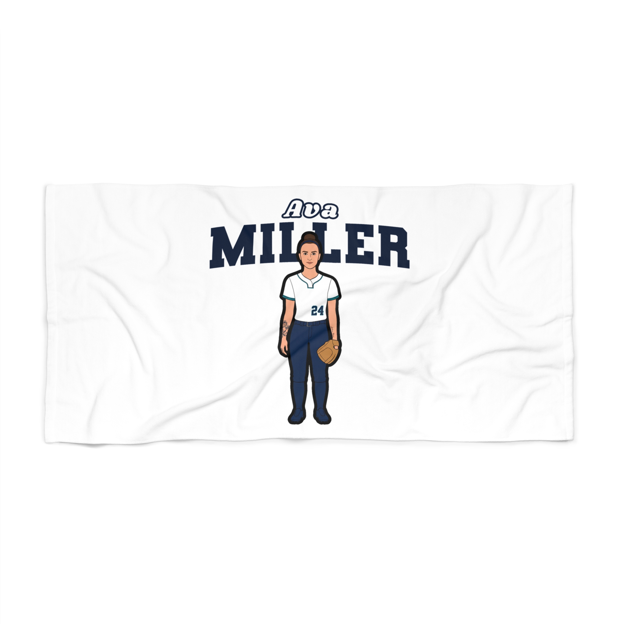 Beach Towel — character_name_arch in Classic