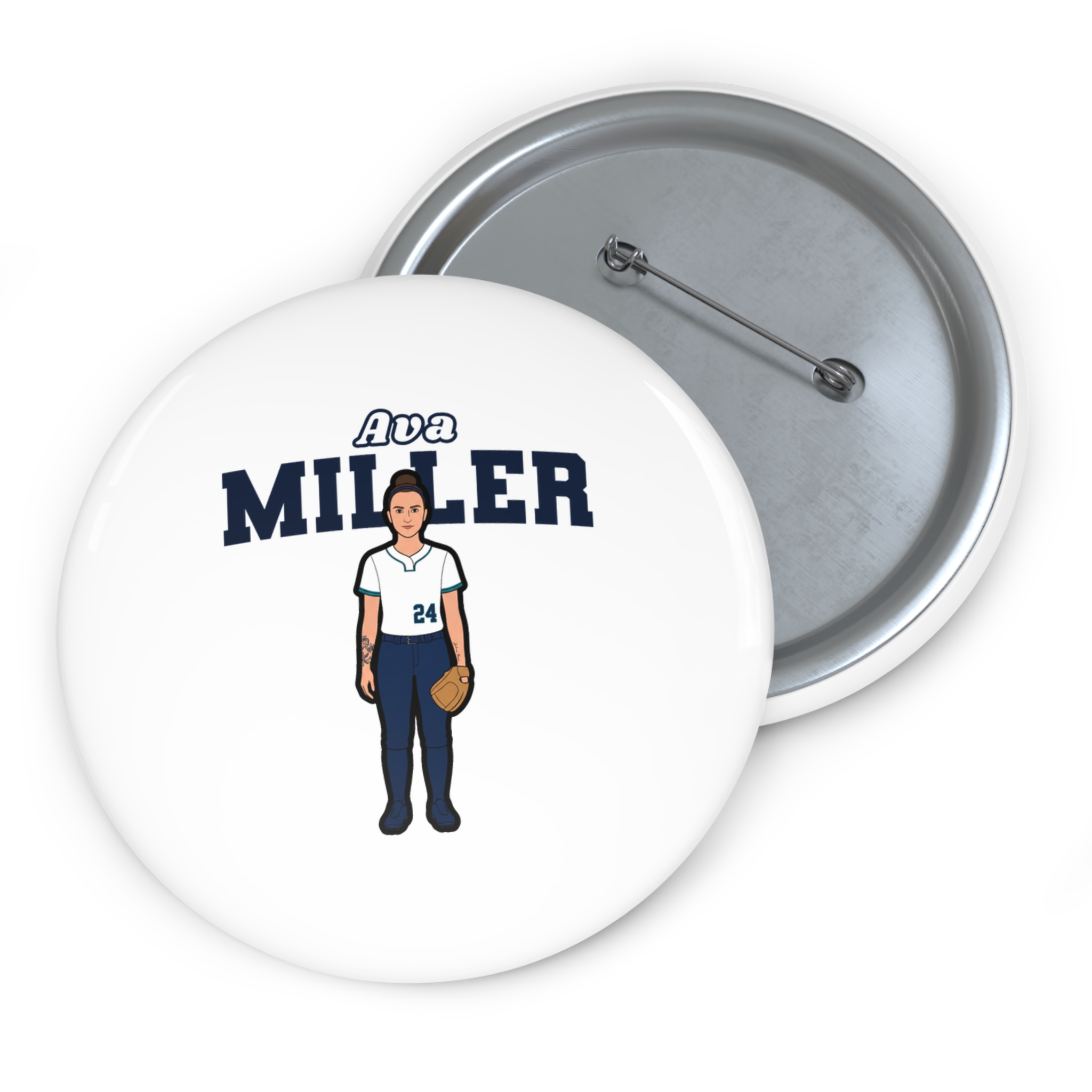 Game Day Pin — character_name_arch in Classic