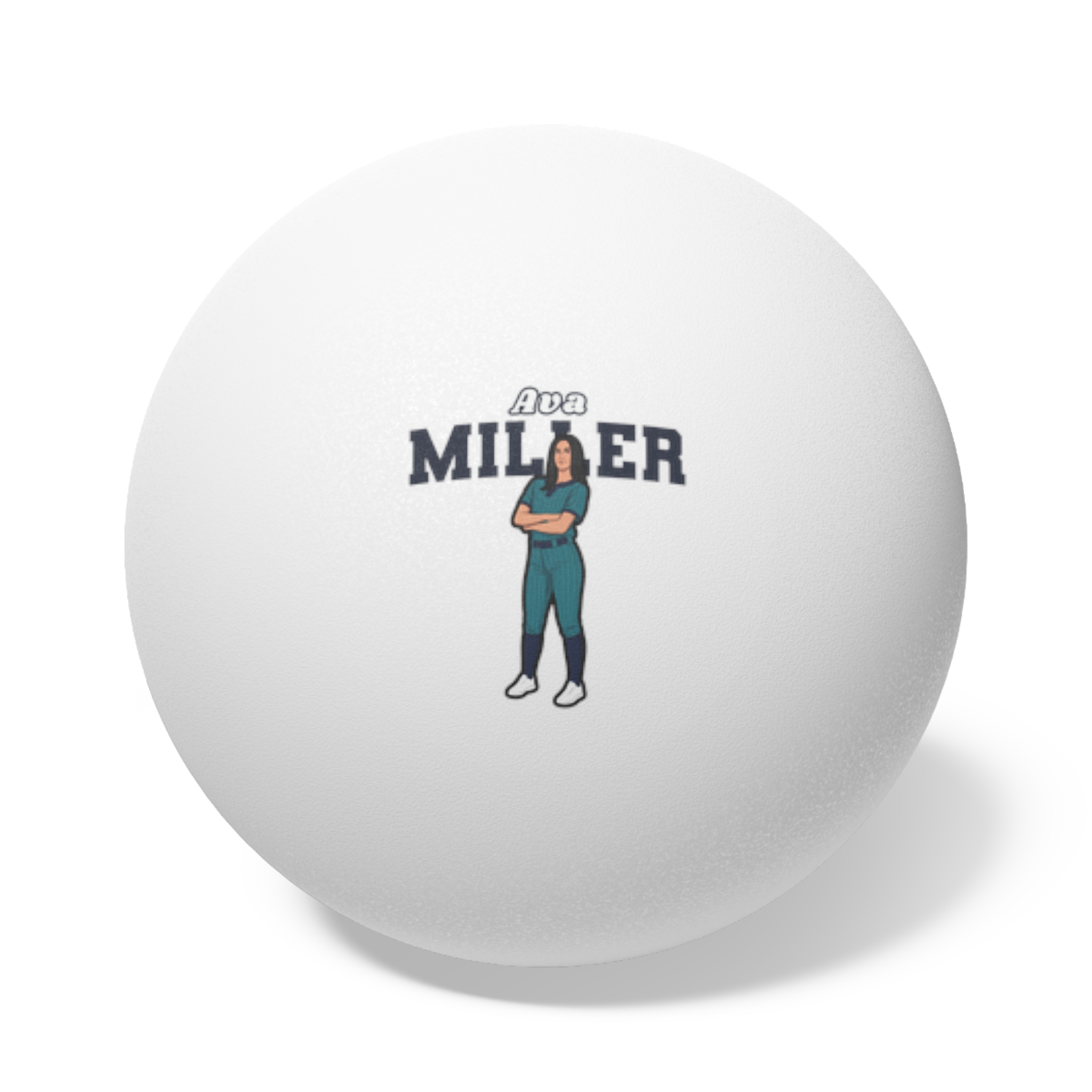 Ping Pong Balls, 6 pcs — character_name_arch in White