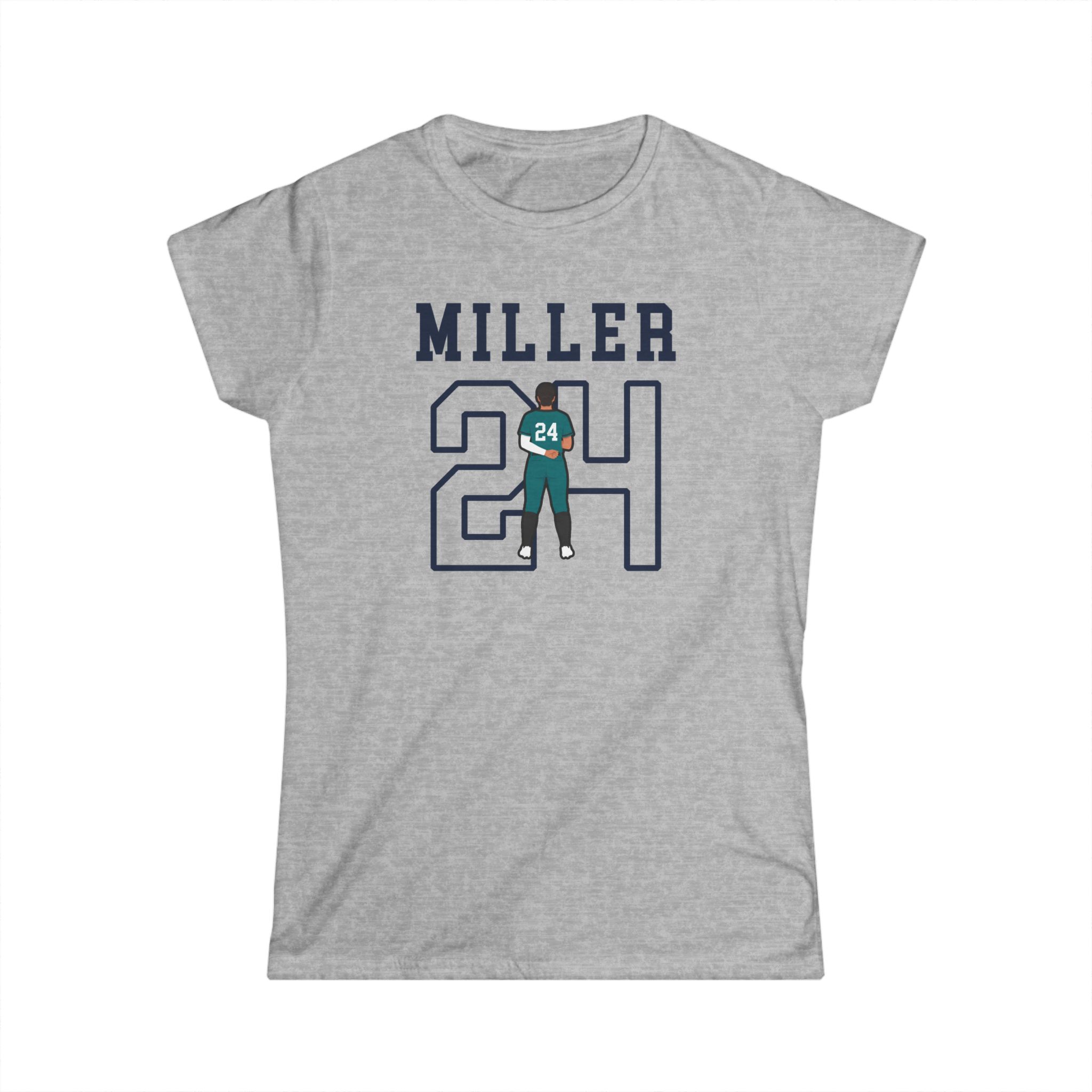 Women's Softstyle Tee — character_shirsey in Grey