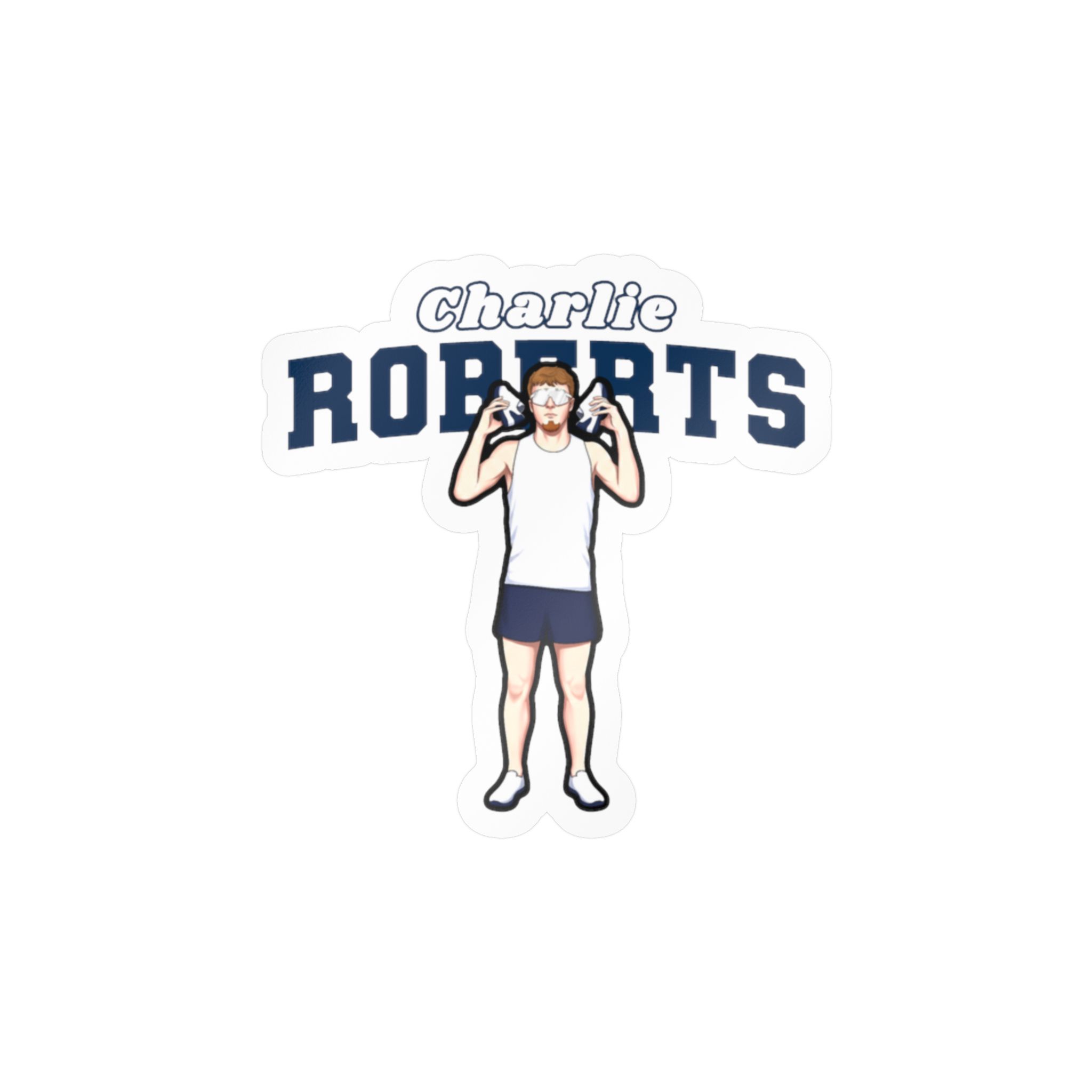 Vinyl Sticker — character_name_arch in Classic