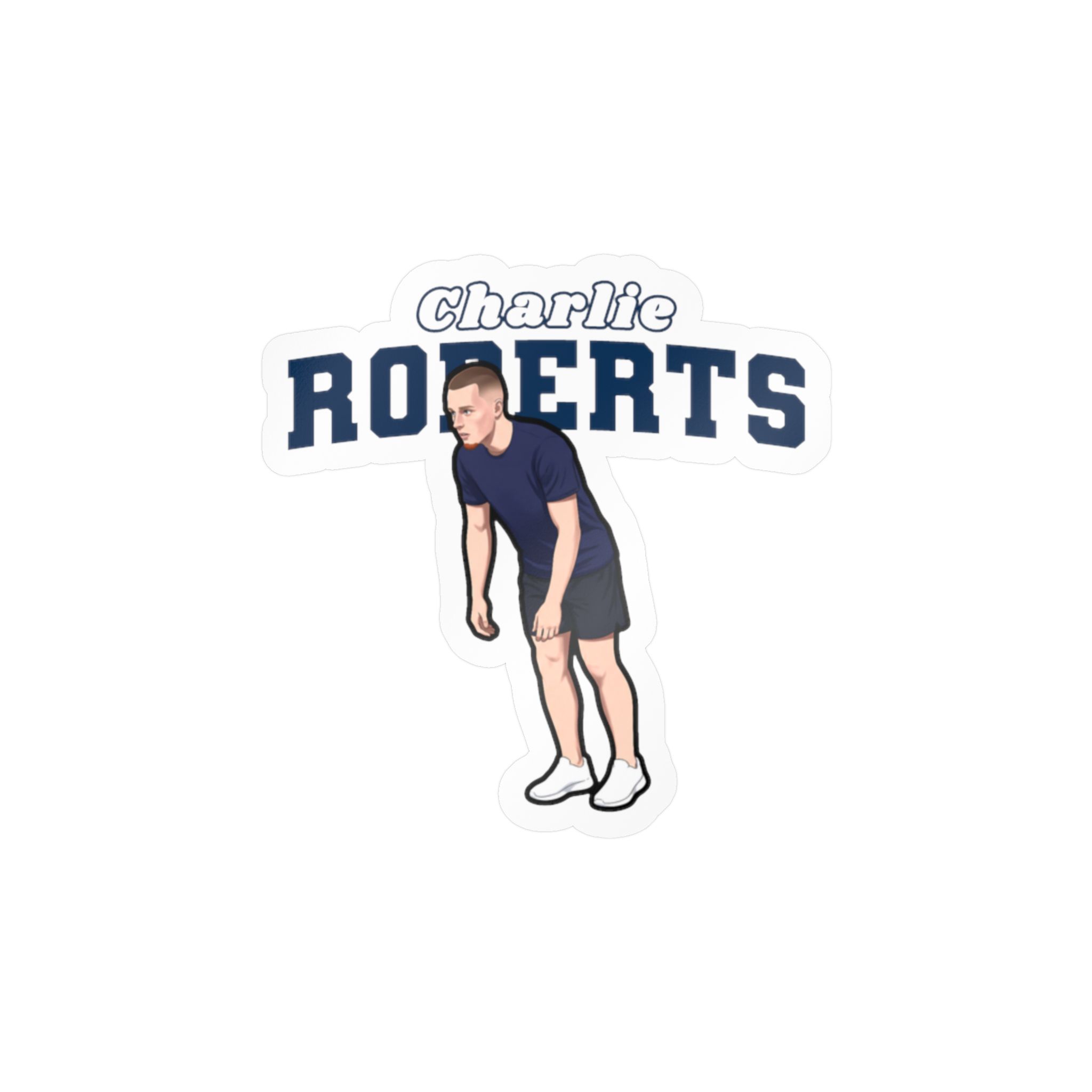 Vinyl Sticker — character_name_arch in Classic