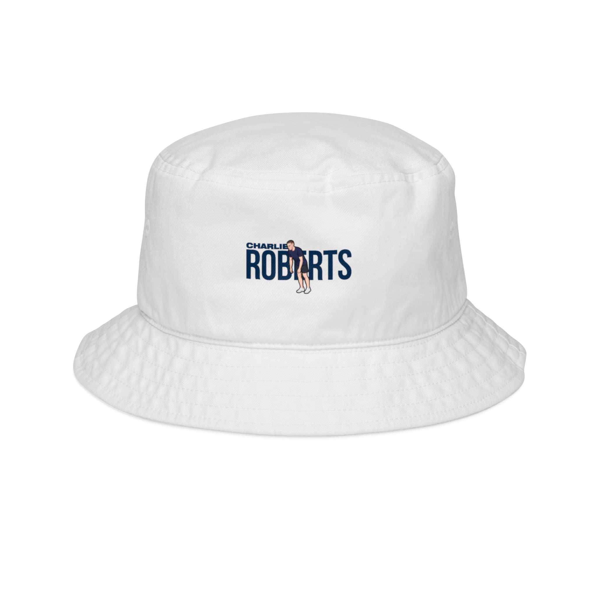 Bucket Hat — character_player_name in White