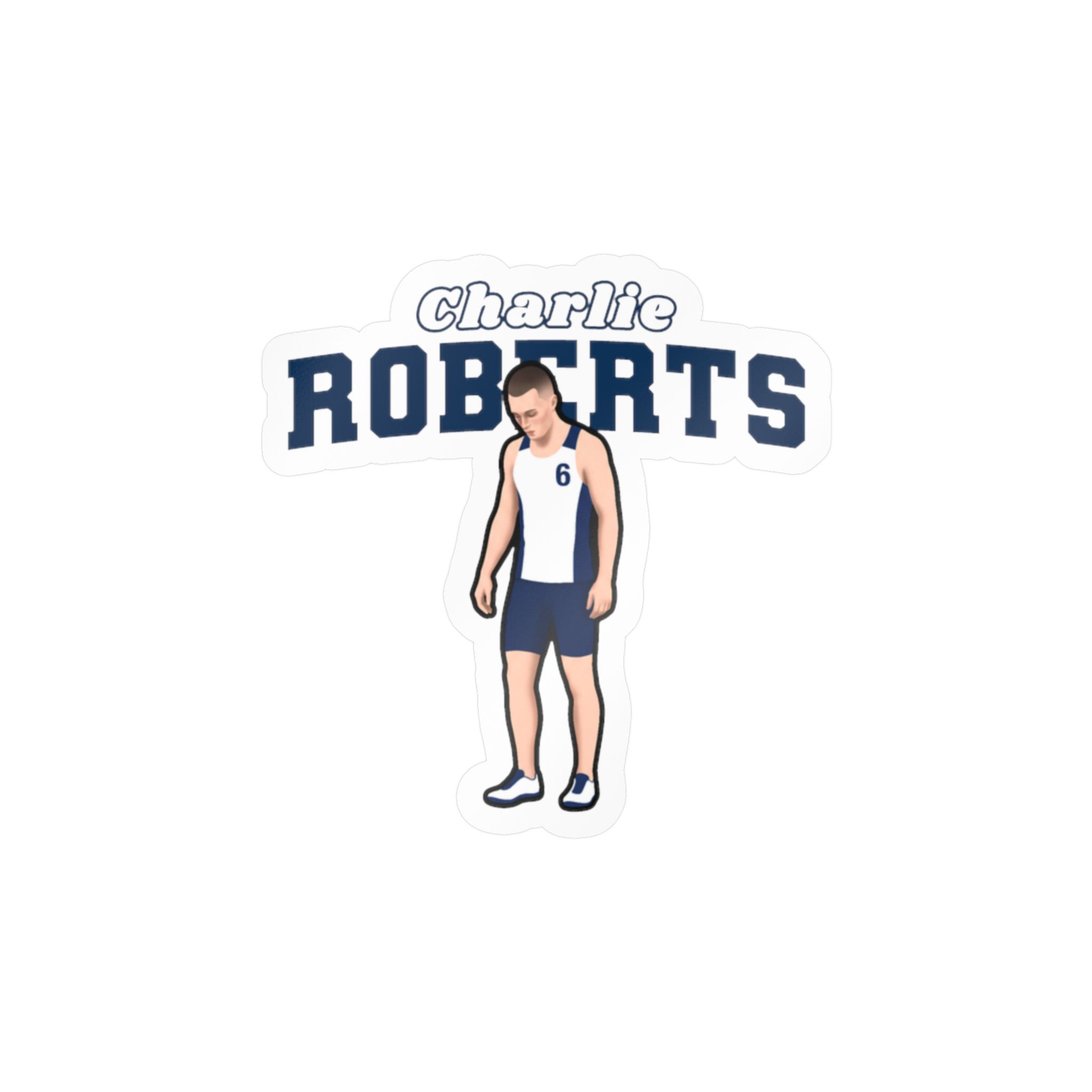 Vinyl Sticker — character_name_arch in Classic