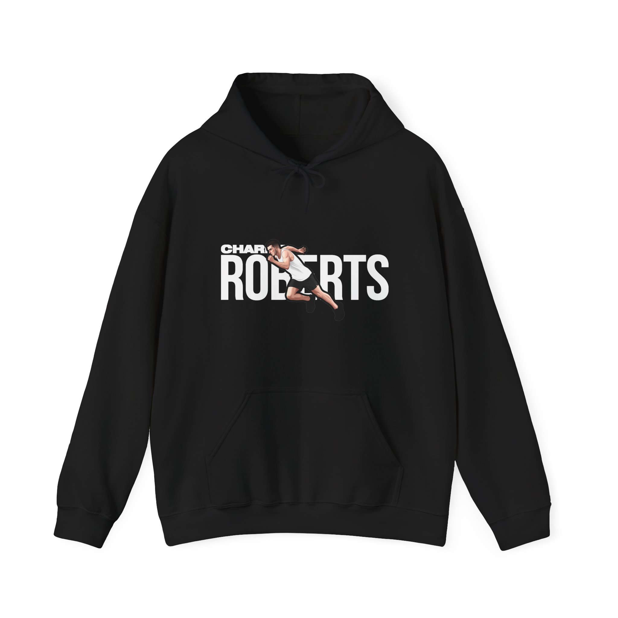 Hoodie — character_player_name in Black