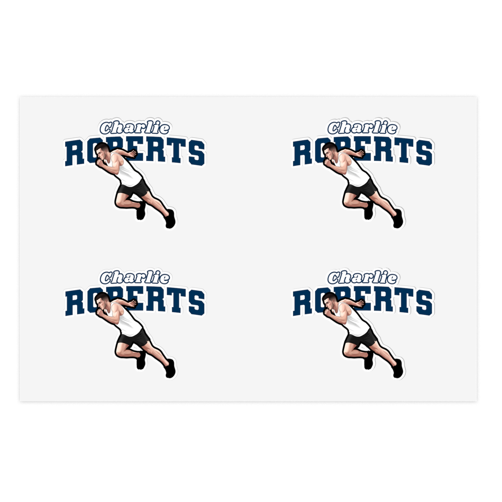 Sticker Sheet — character_name_arch in Classic