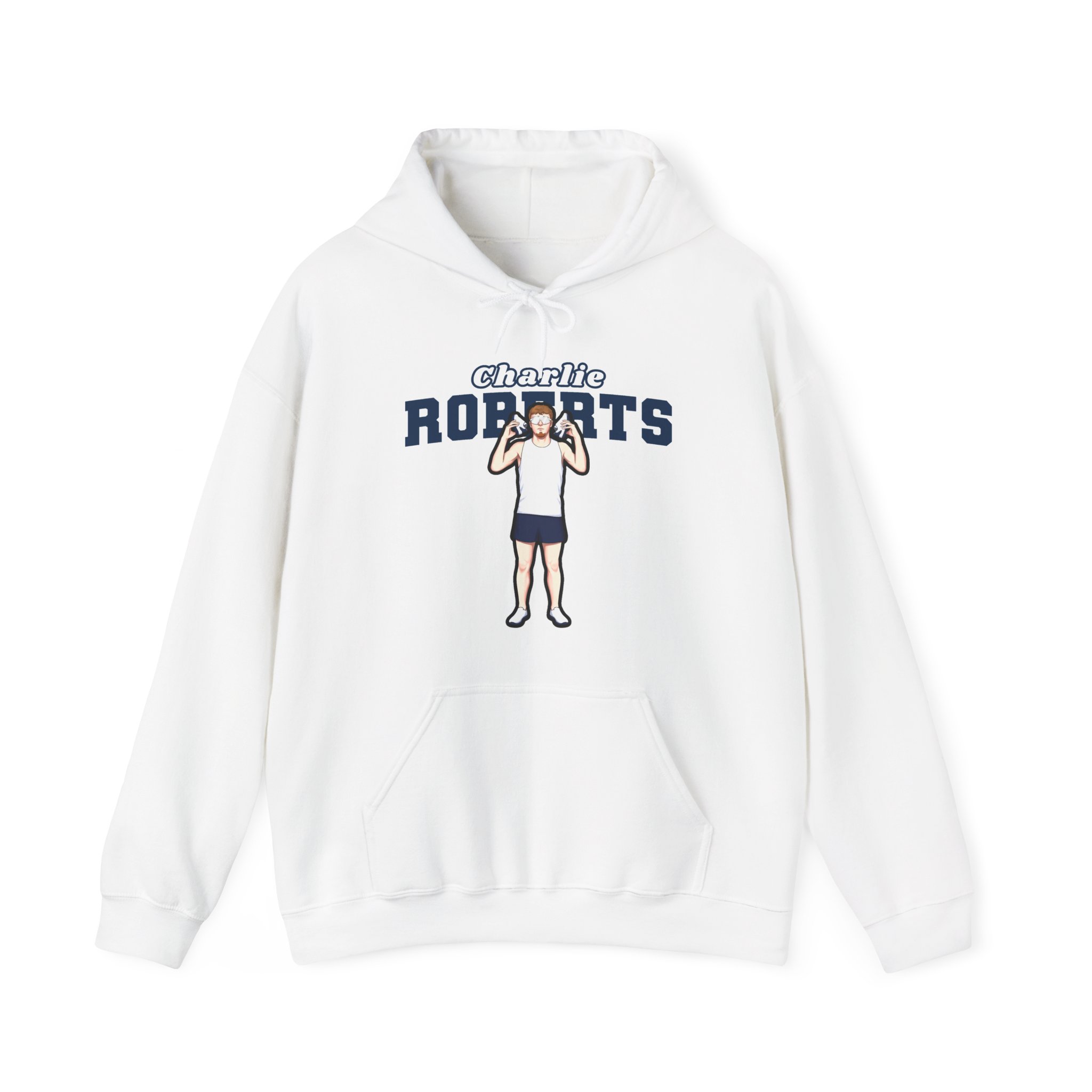 Hoodie — character_name_arch in White