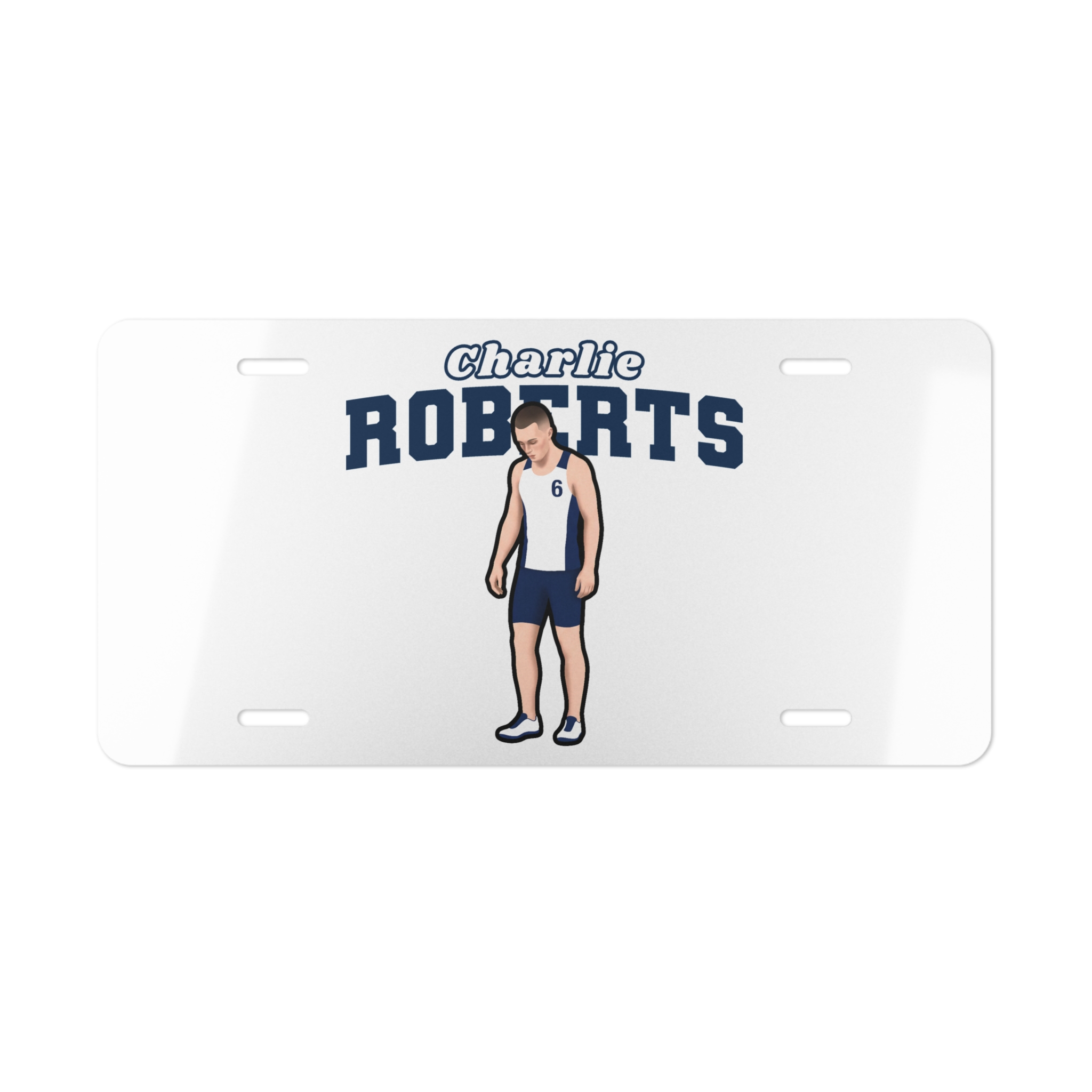 License Plate — character_name_arch in Classic