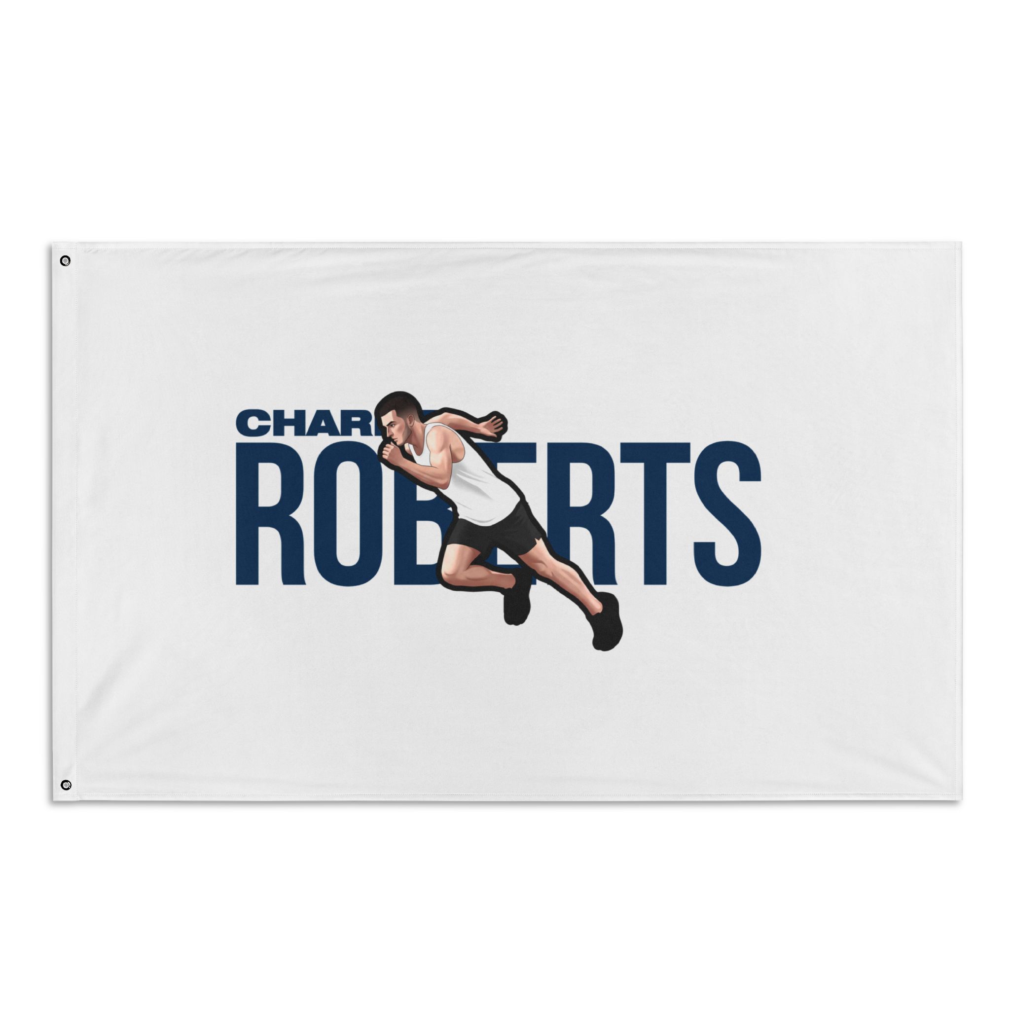 Flag (35 × 56 in) — character_player_name in Classic