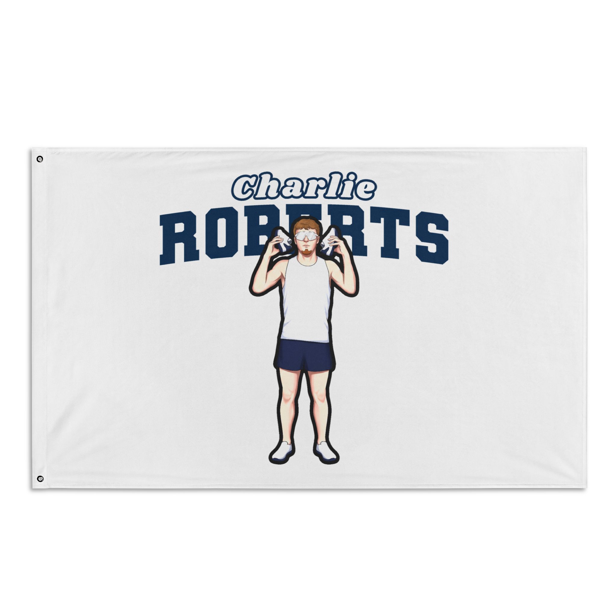 Flag (35 × 56 in) — character_name_arch in Classic