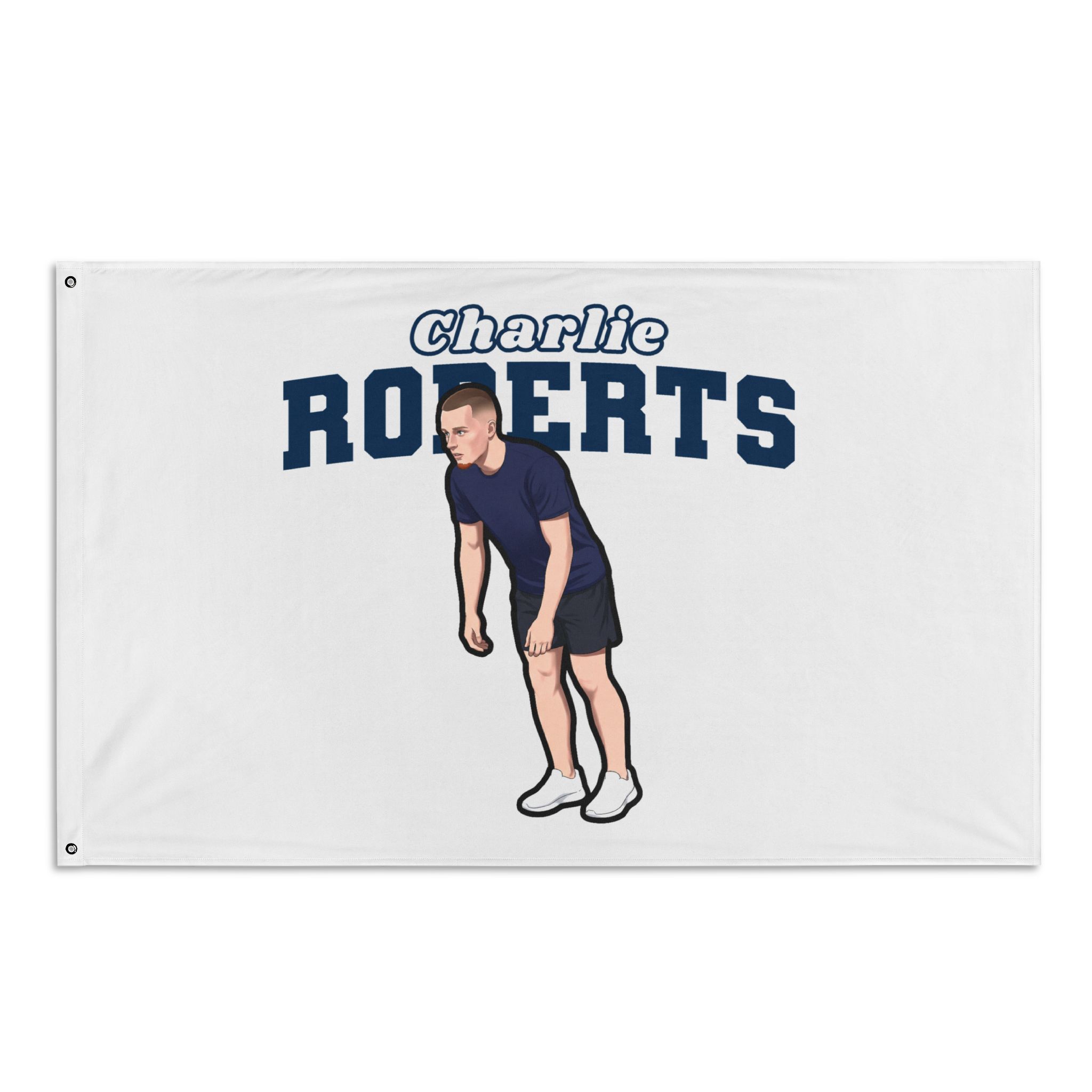 Flag (35 × 56 in) — character_name_arch in Classic