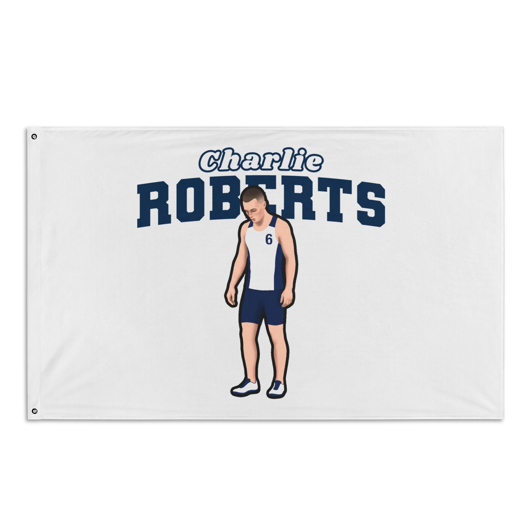 Flag (35 × 56 in) — character_name_arch in Classic