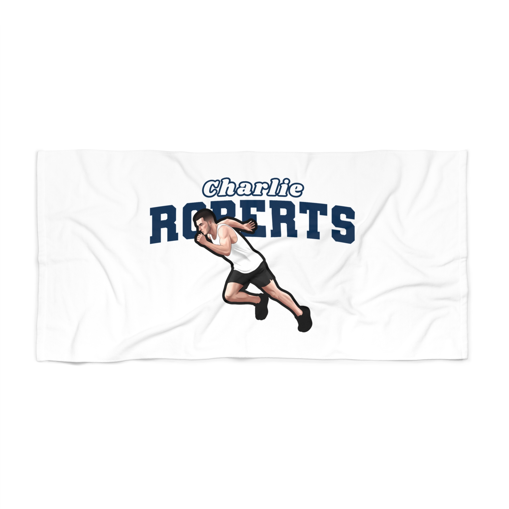 Beach Towel — character_name_arch in Classic