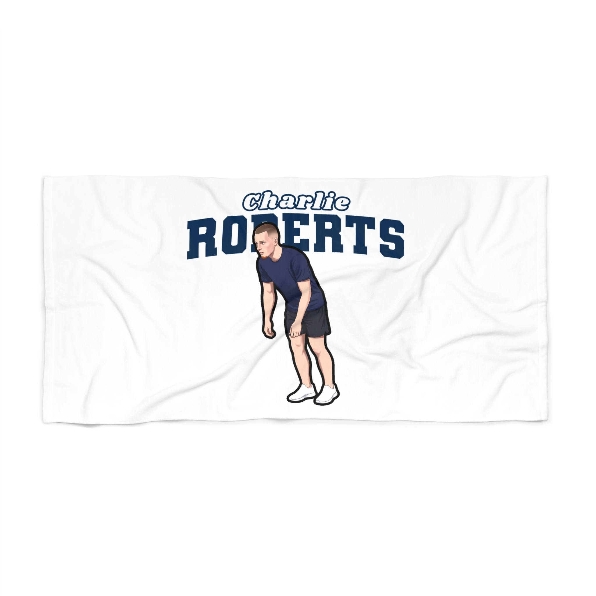 Beach Towel — character_name_arch in Classic