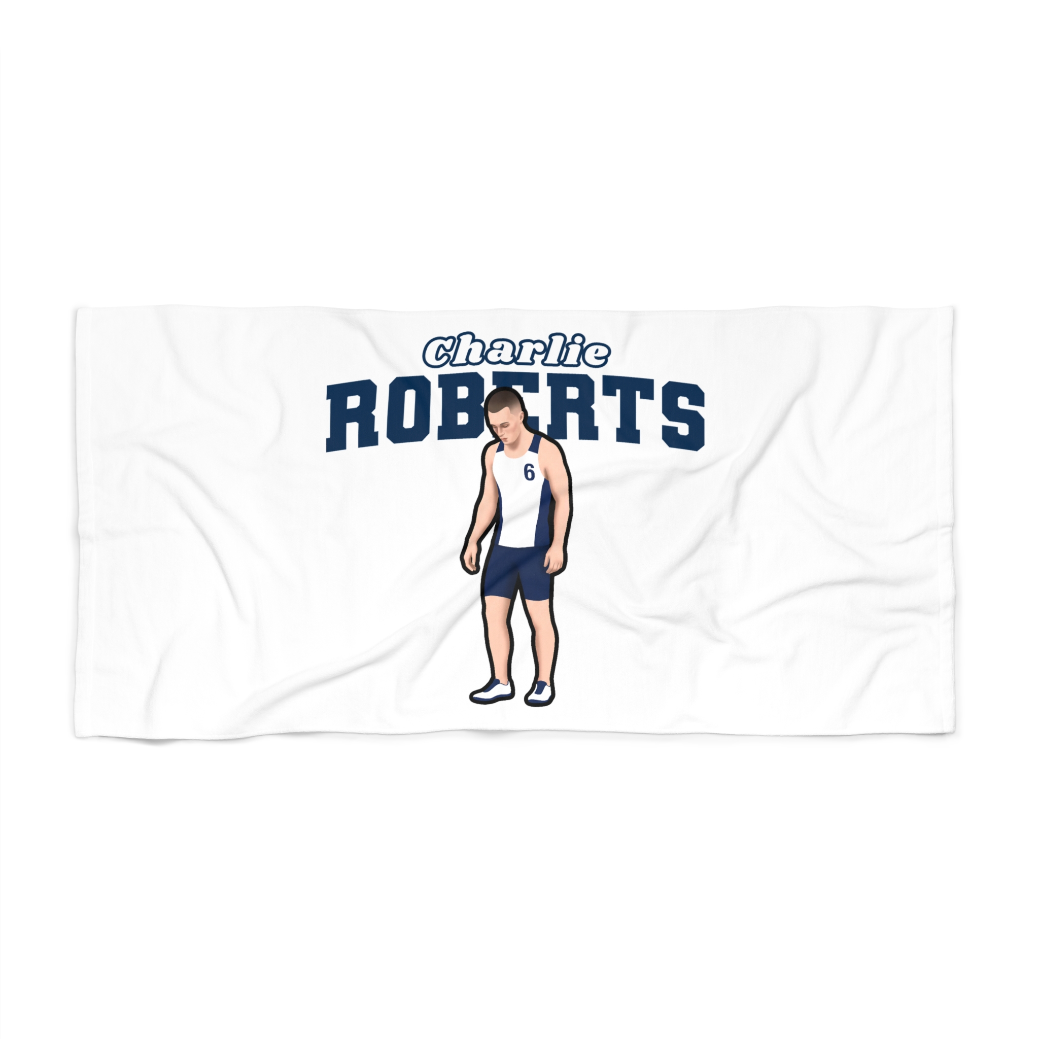 Beach Towel — character_name_arch in Classic