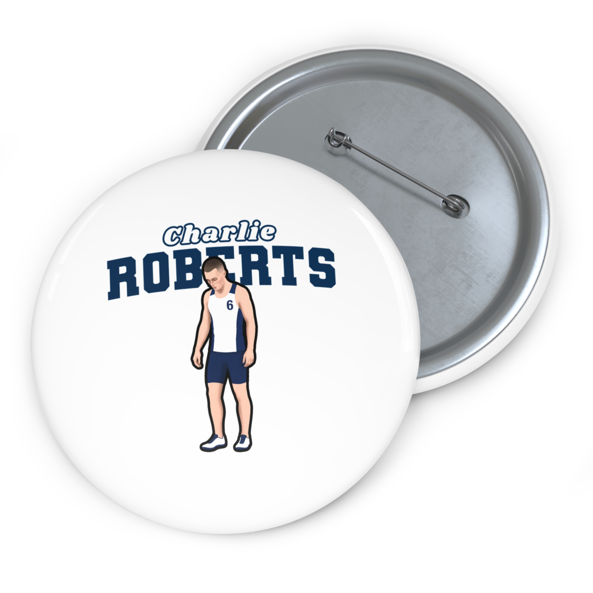 Game Day Pin — character_name_arch in Classic