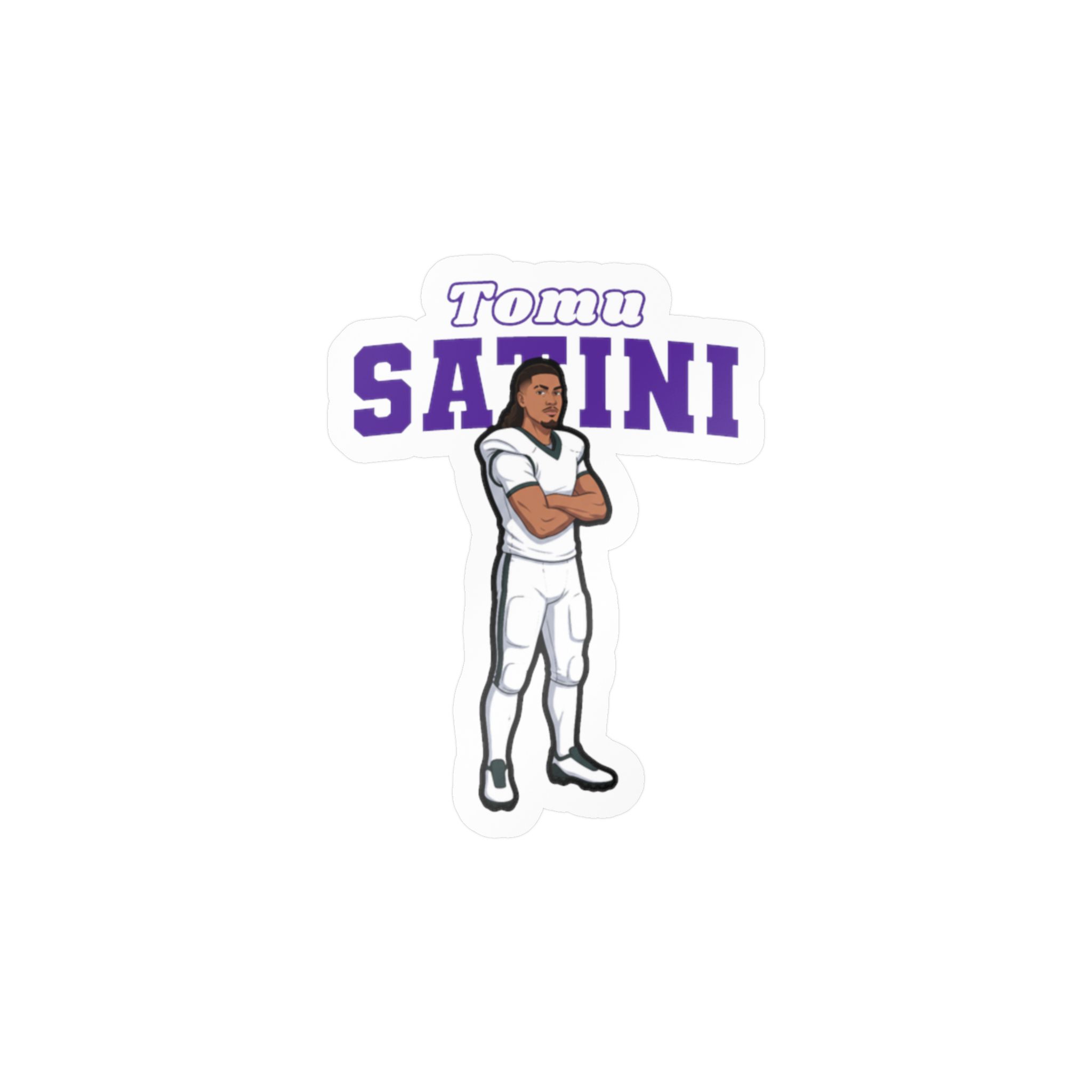 Vinyl Sticker — character_name_arch in Classic