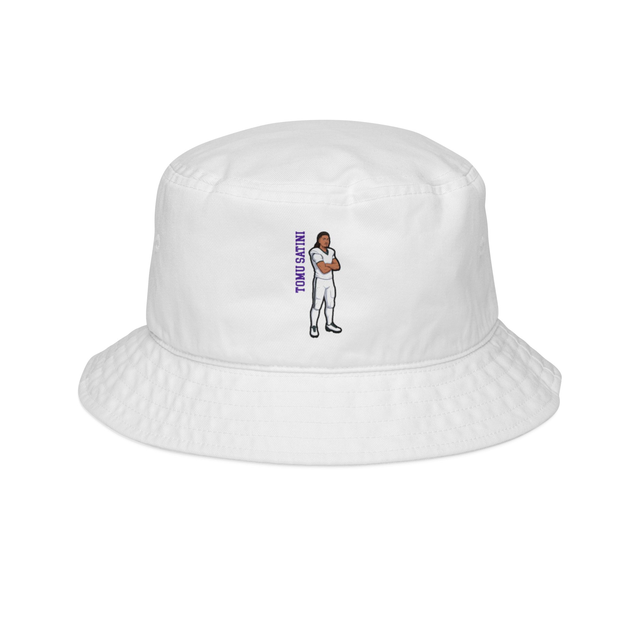 Bucket Hat — character_name_vertical in White