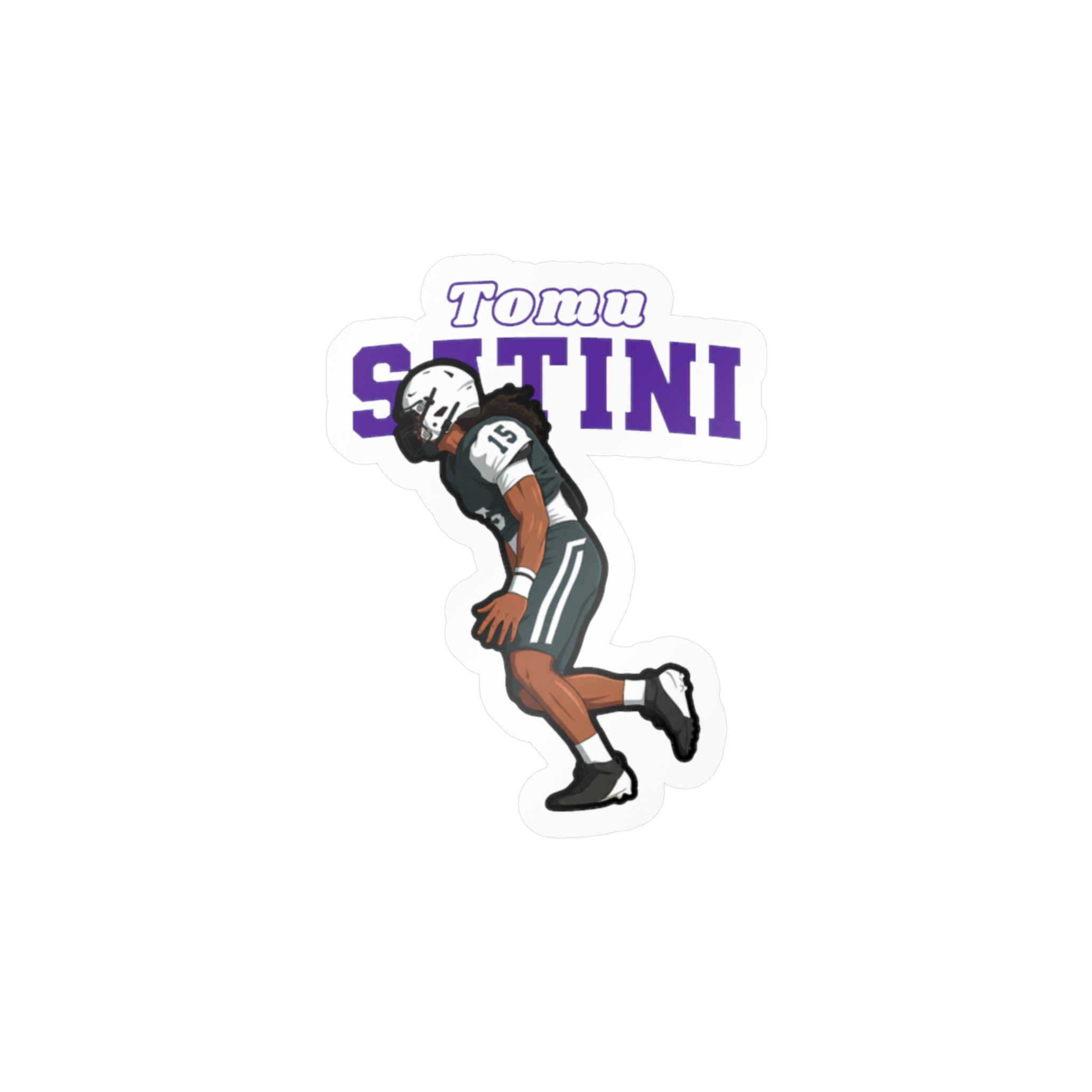 Vinyl Sticker — character_name_arch in Classic