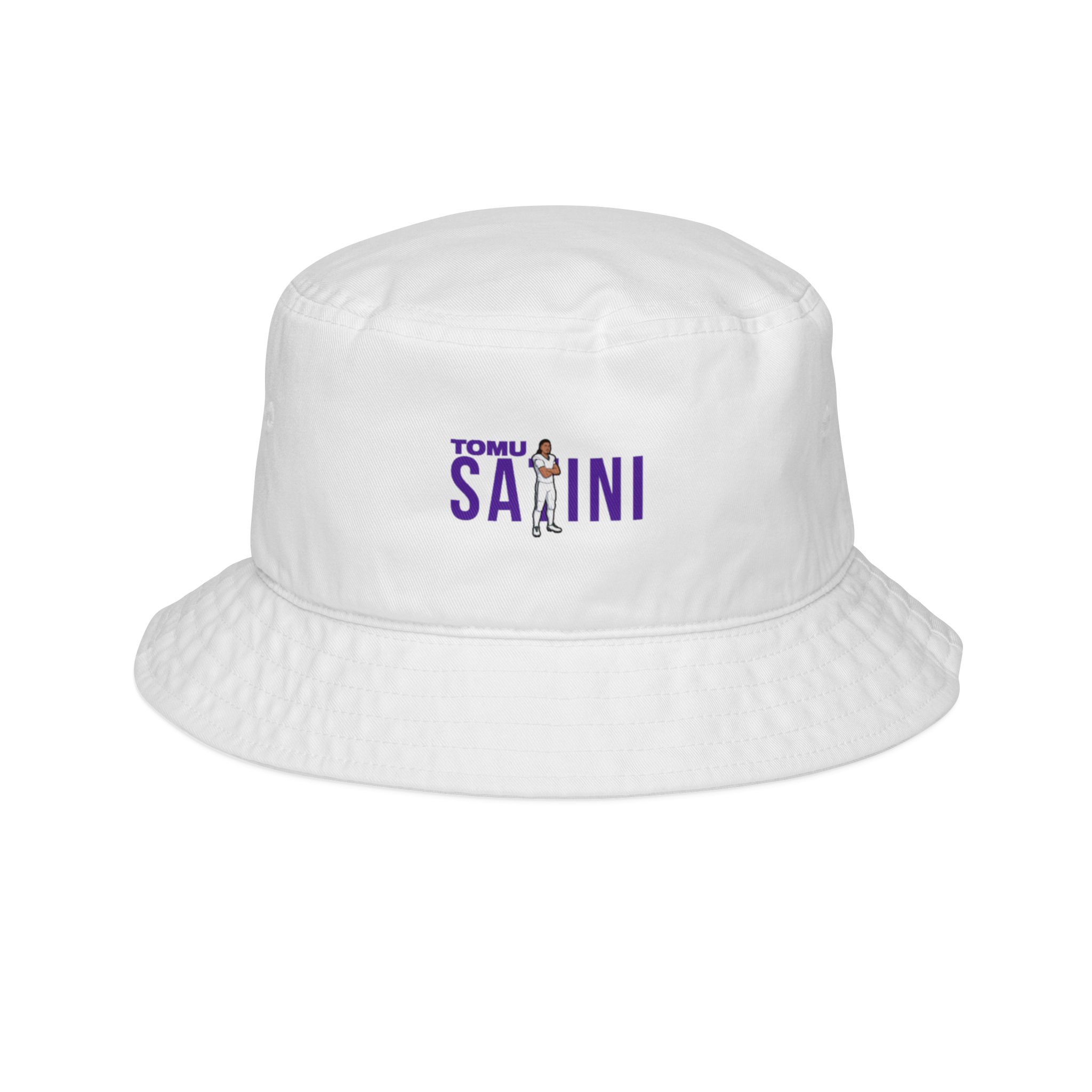 Bucket Hat — character_player_name in White