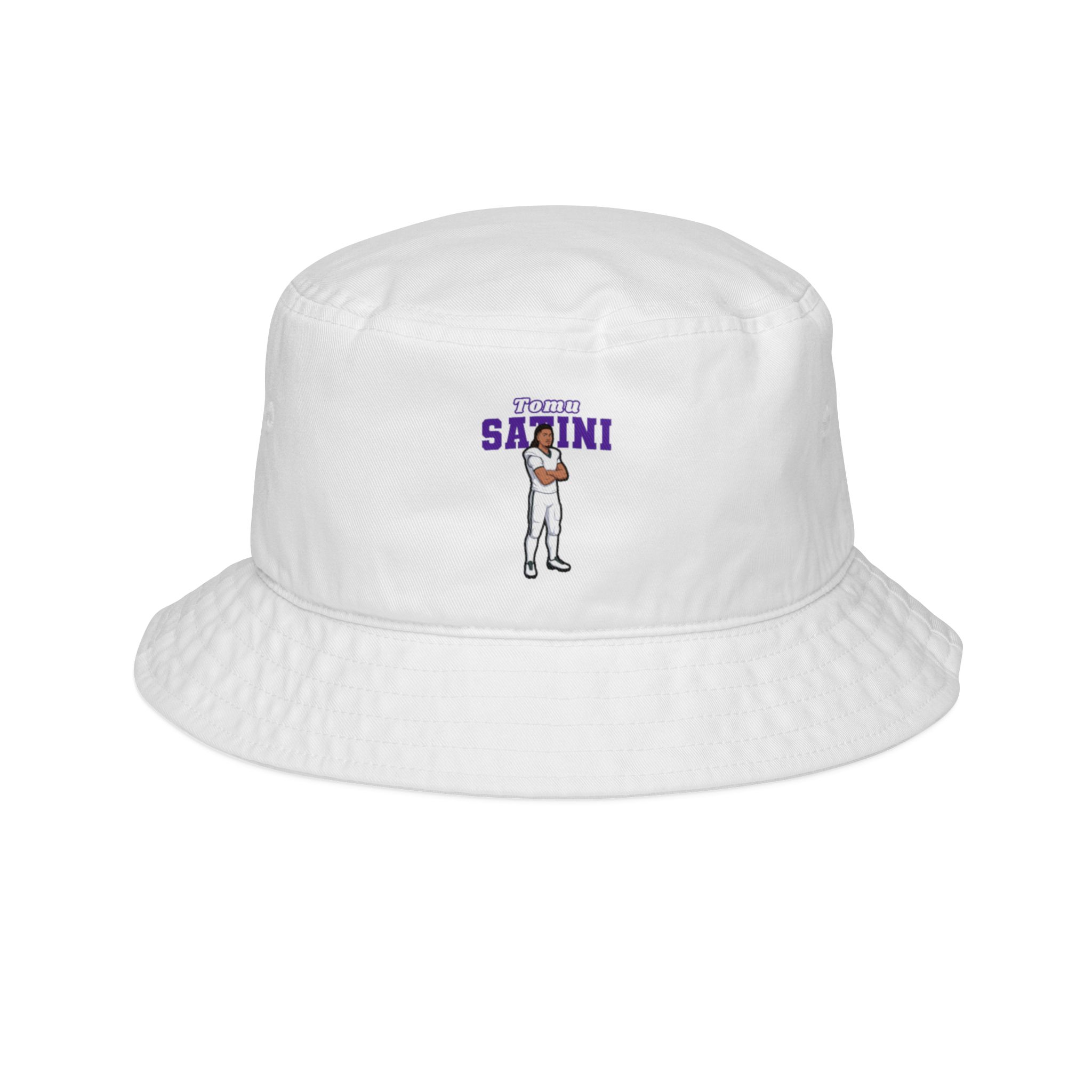 Bucket Hat — character_name_arch in White