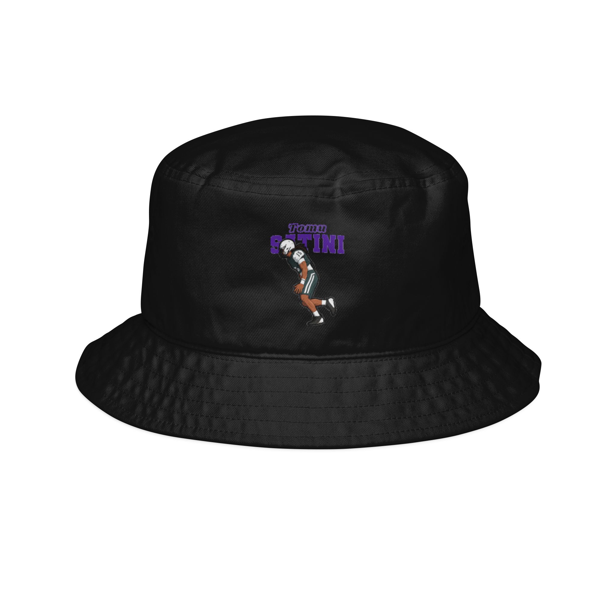 Bucket Hat — character_name_arch in Black