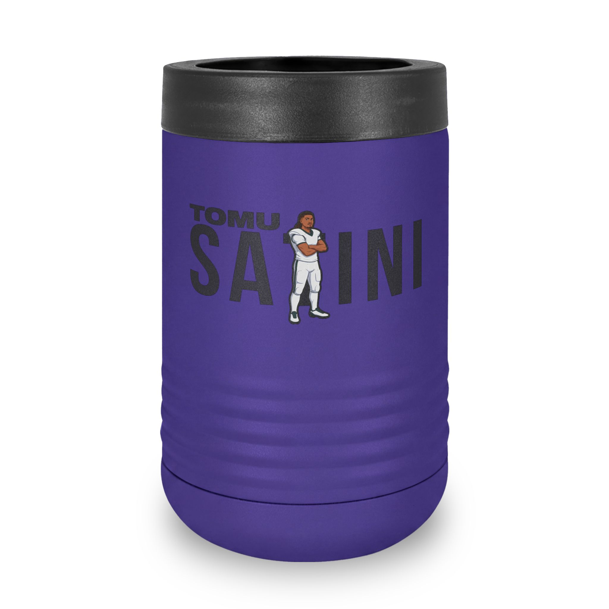 Stainless Can Cooler — character_player_name in Purple
