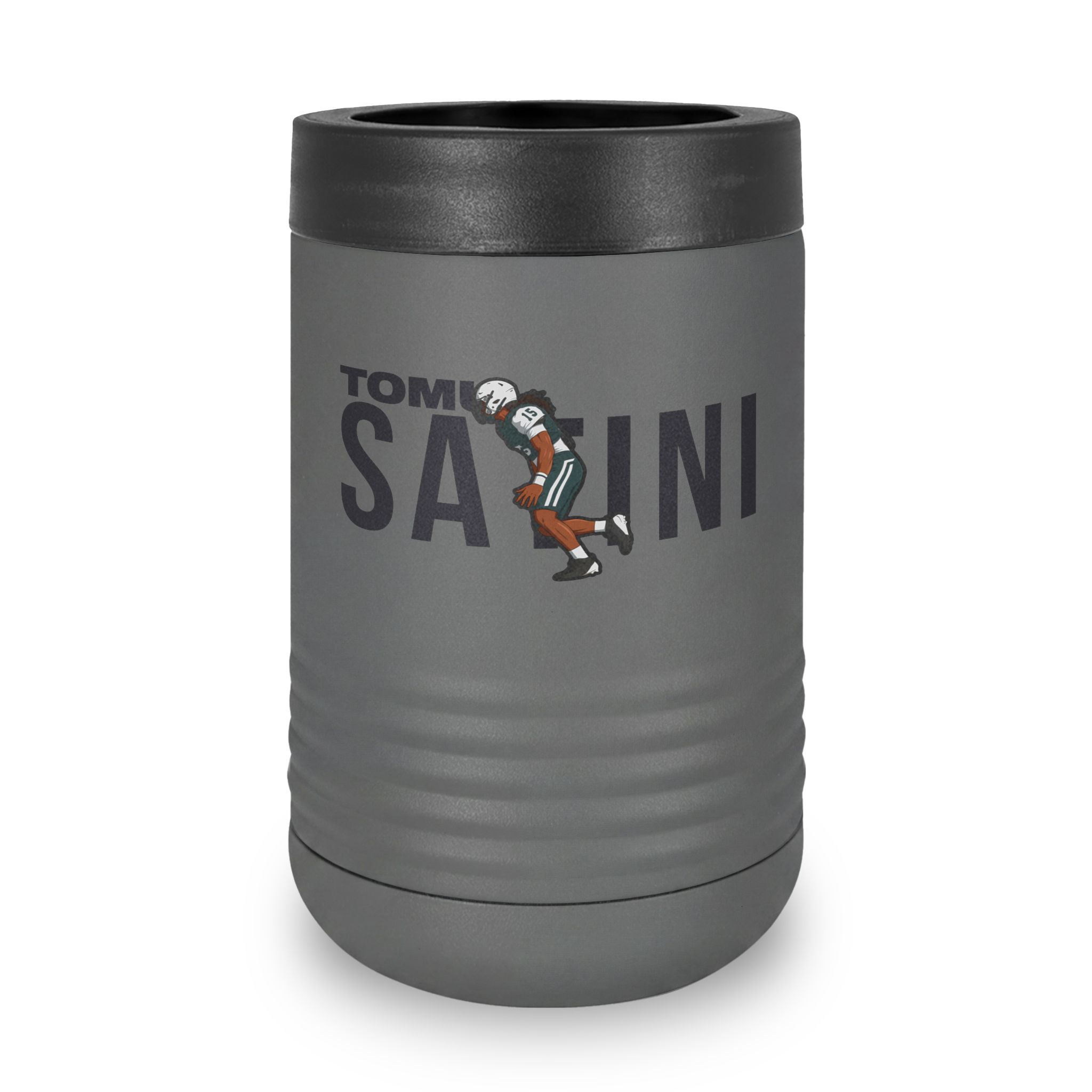 Stainless Can Cooler — character_player_name in Grey