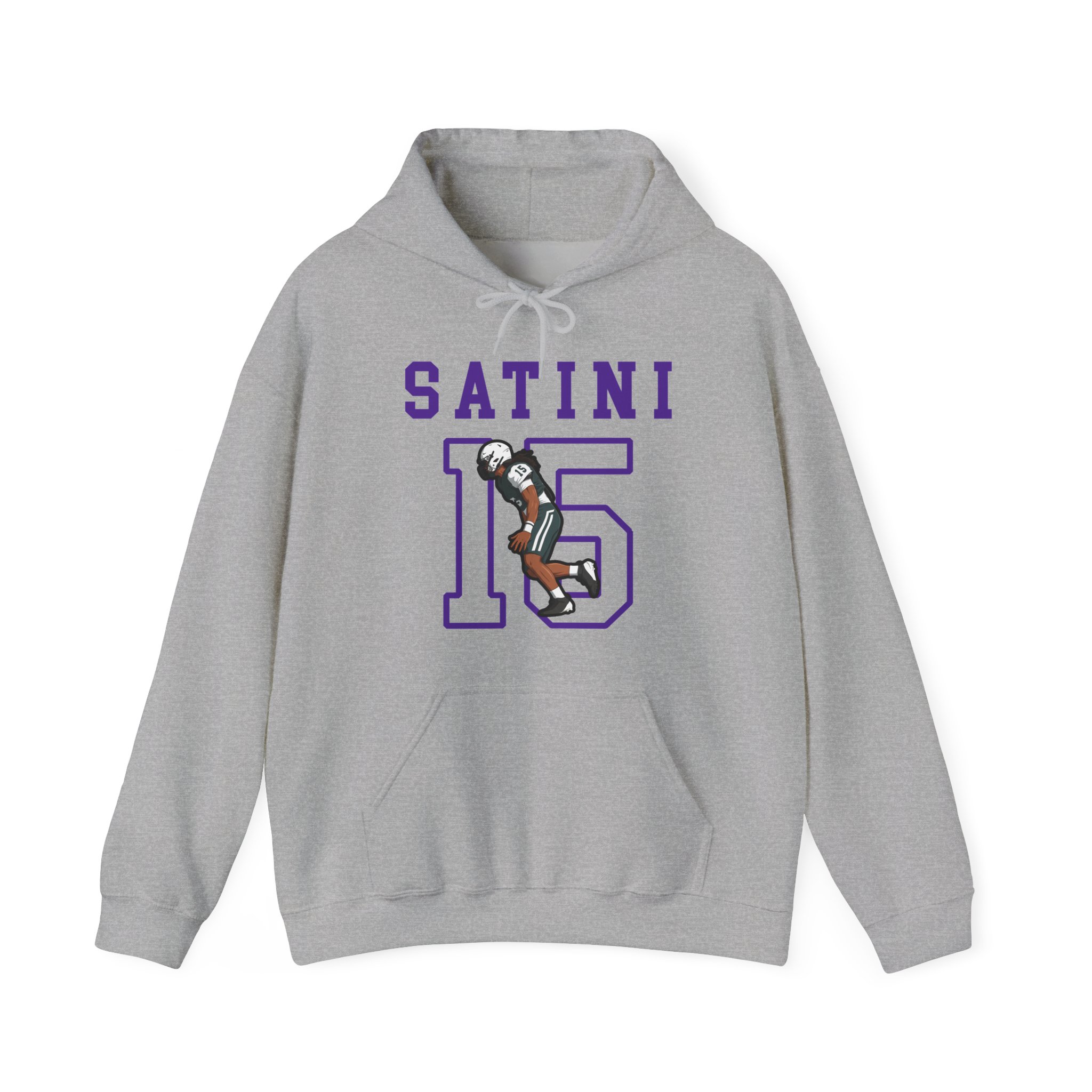 Hoodie — character_shirsey in Grey