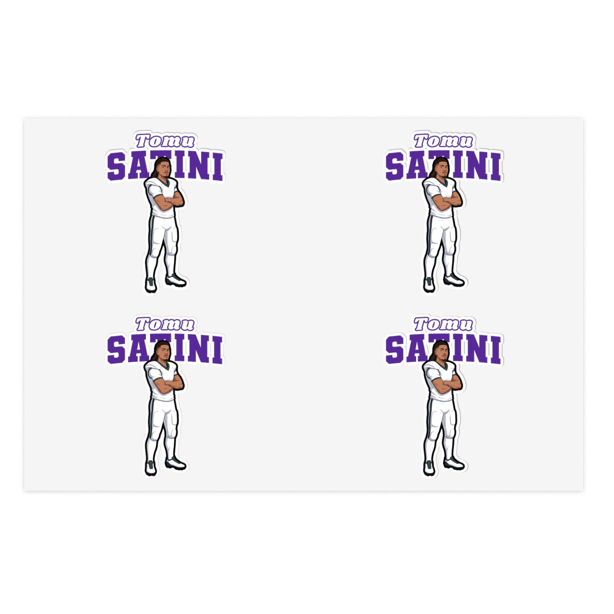 Sticker Sheet — character_name_arch in Classic