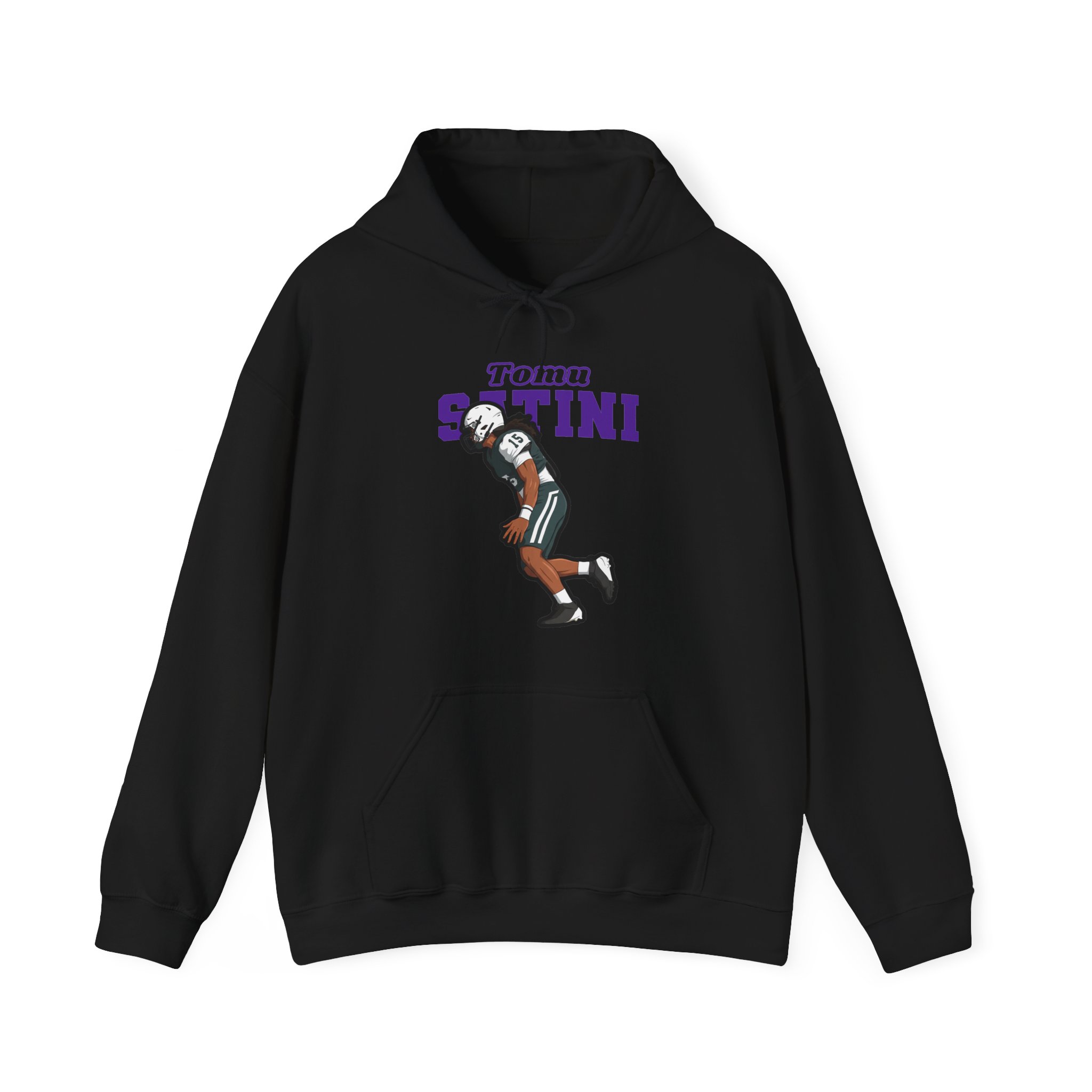 Hoodie — character_name_arch in Black